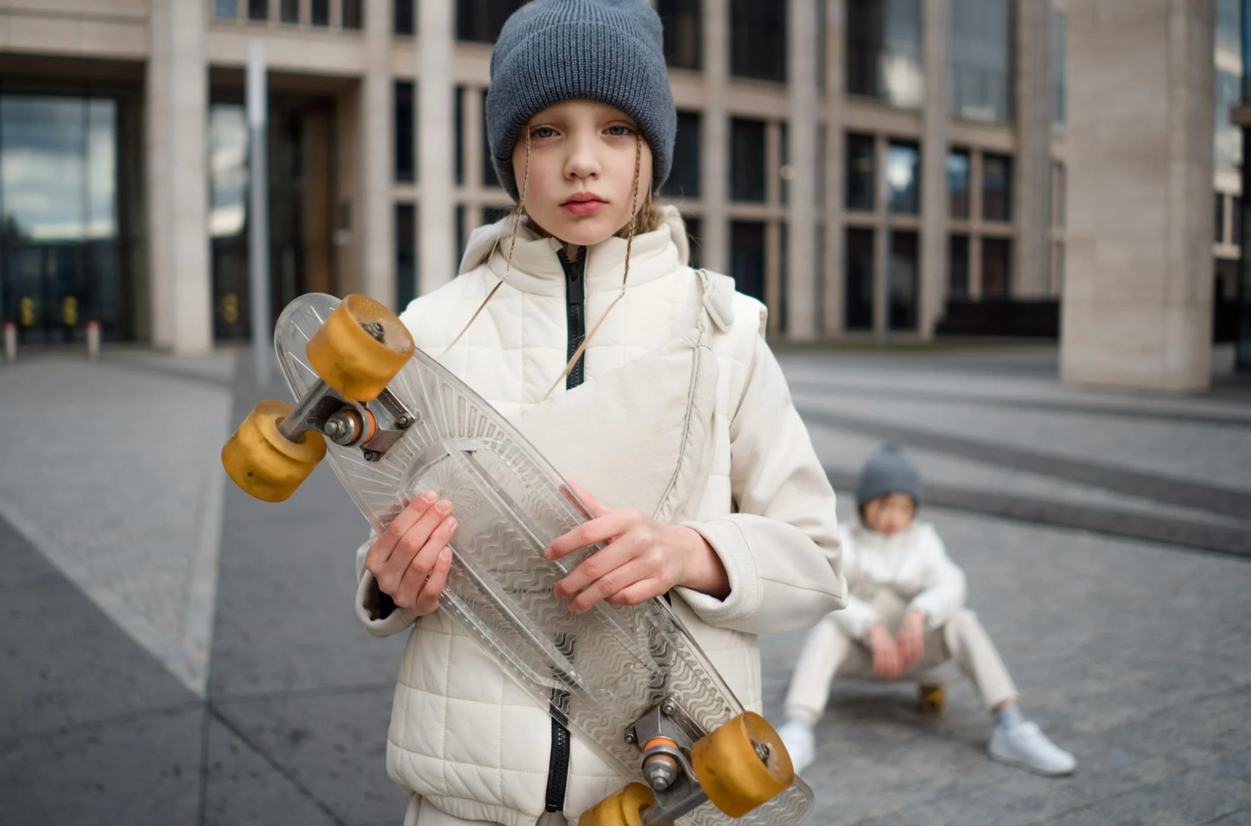 Apprendre à faire du skateboard à mon enfant