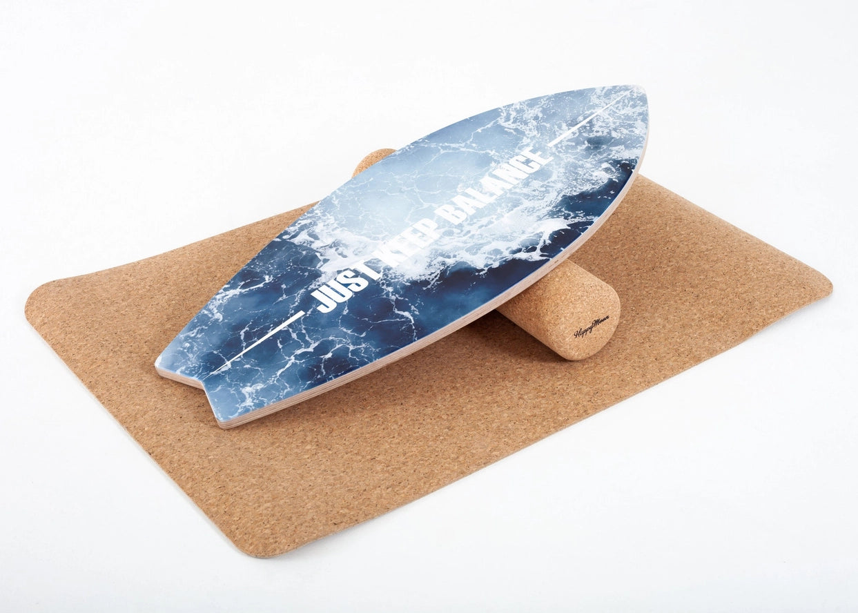 Planche d'Équilibre Artisanale - Happymoon HappyMoon Planche d'Équilibre Artisanale - Happymoon myplayground
