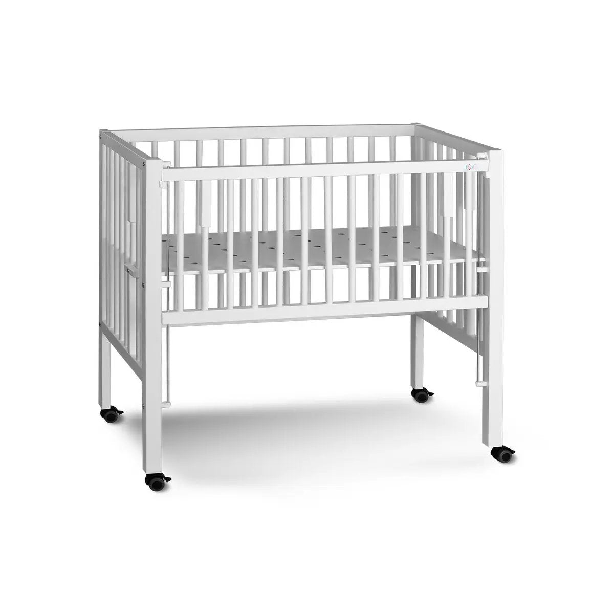 Lit d'appoint Maxi à sommier, blanc, 90x50 cm – tiSsi – vue 2