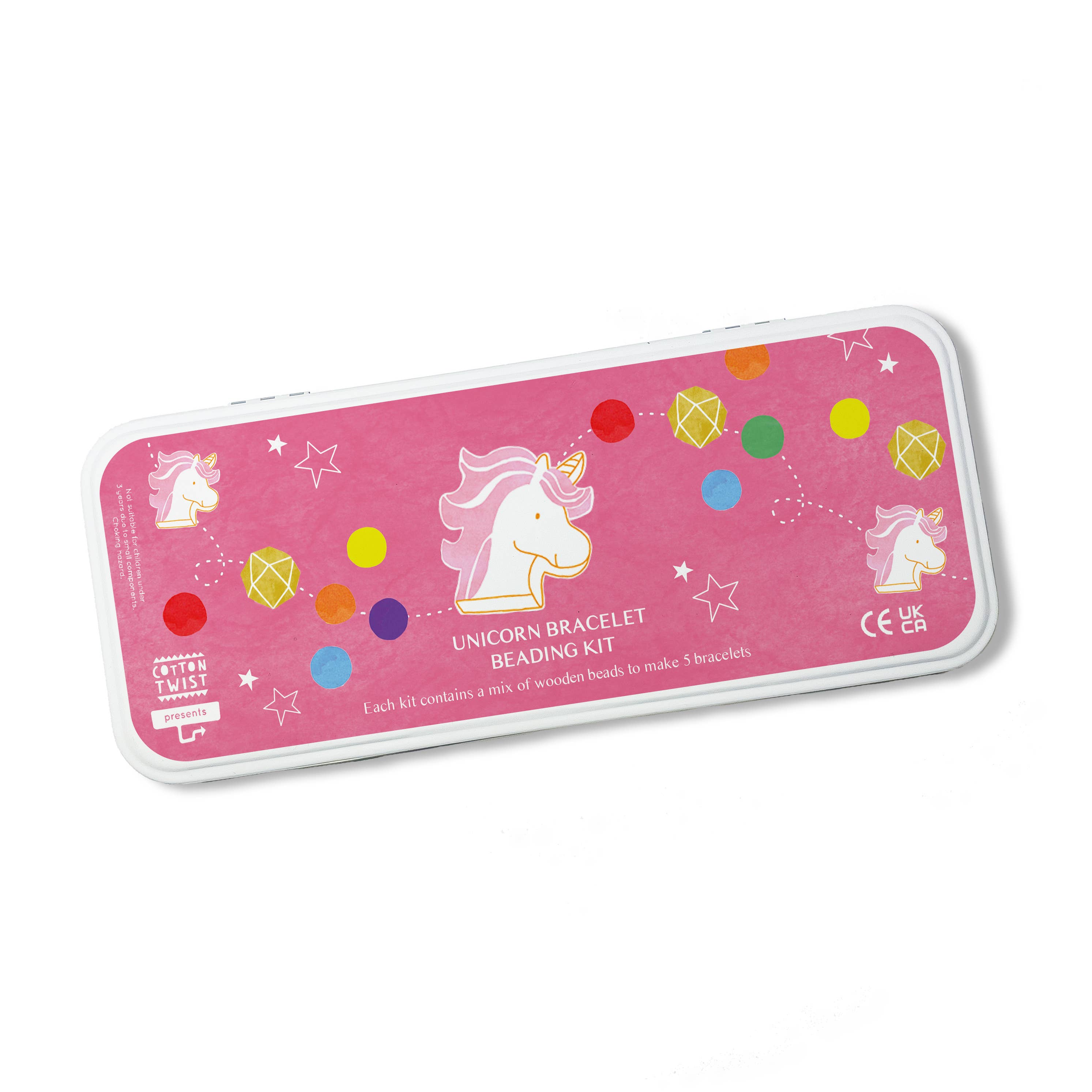 Kit de perles avec bracelet en forme de licorne Cotton Twist Kit de perles avec bracelet en forme de licorne myplayground