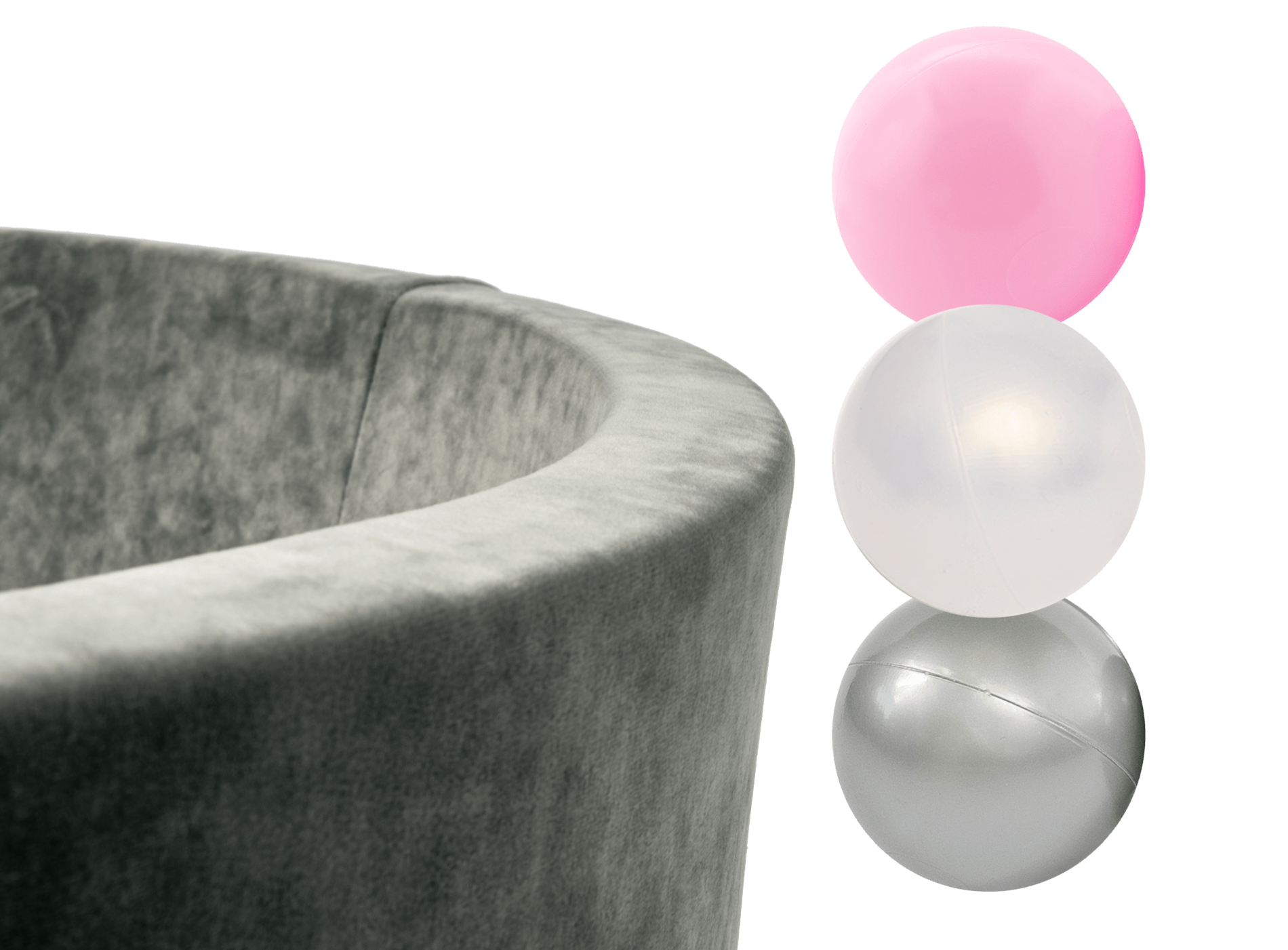 Misioo Ball Pit « Velvet » 90x30cm Misioo Misioo Ball Pit « Velvet » 90x30cm myplayground
