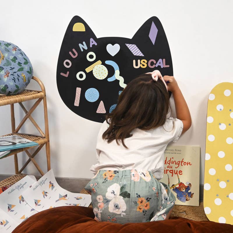 Tableau magnétique chat Ferflex Tableau magnétique chat myplayground