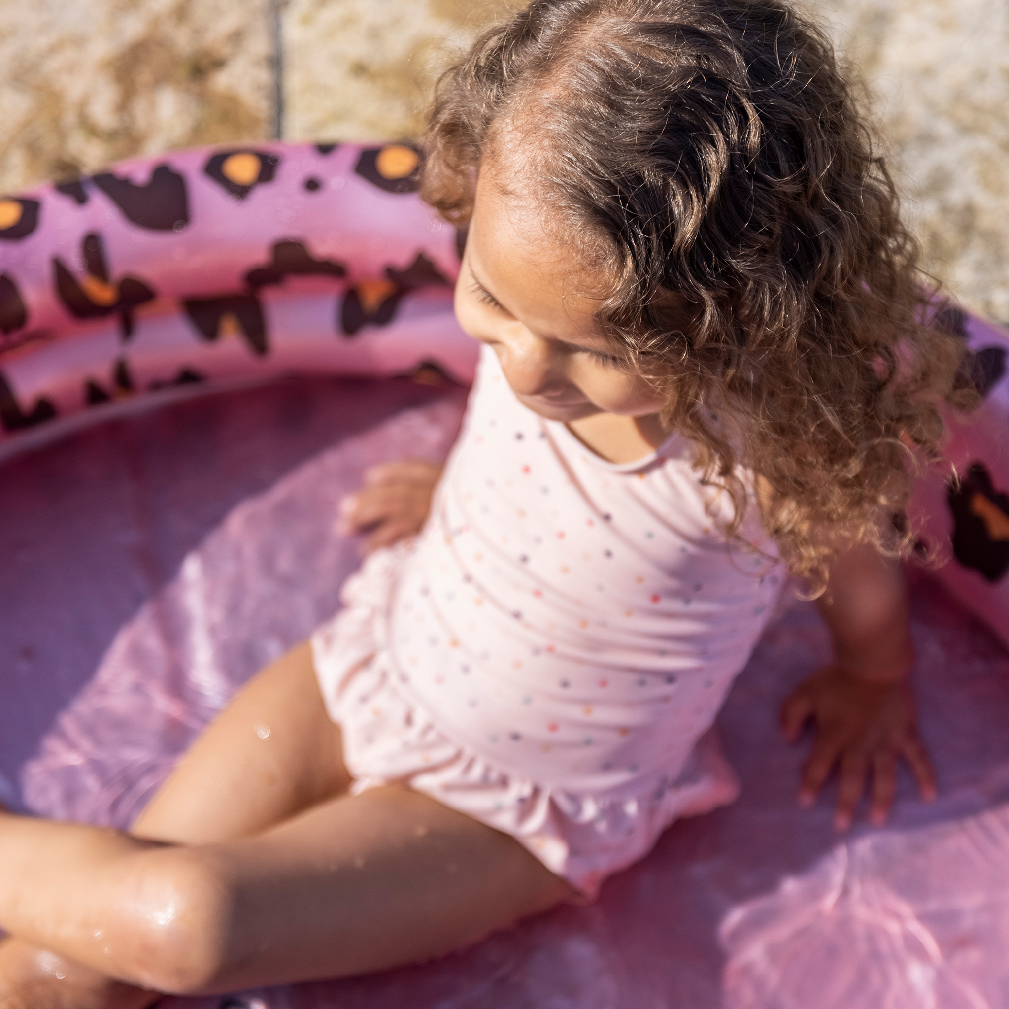 Piscine pour bébé - Rosé doré 100 cm - Swim Essentials Swim Essentials myplayground
