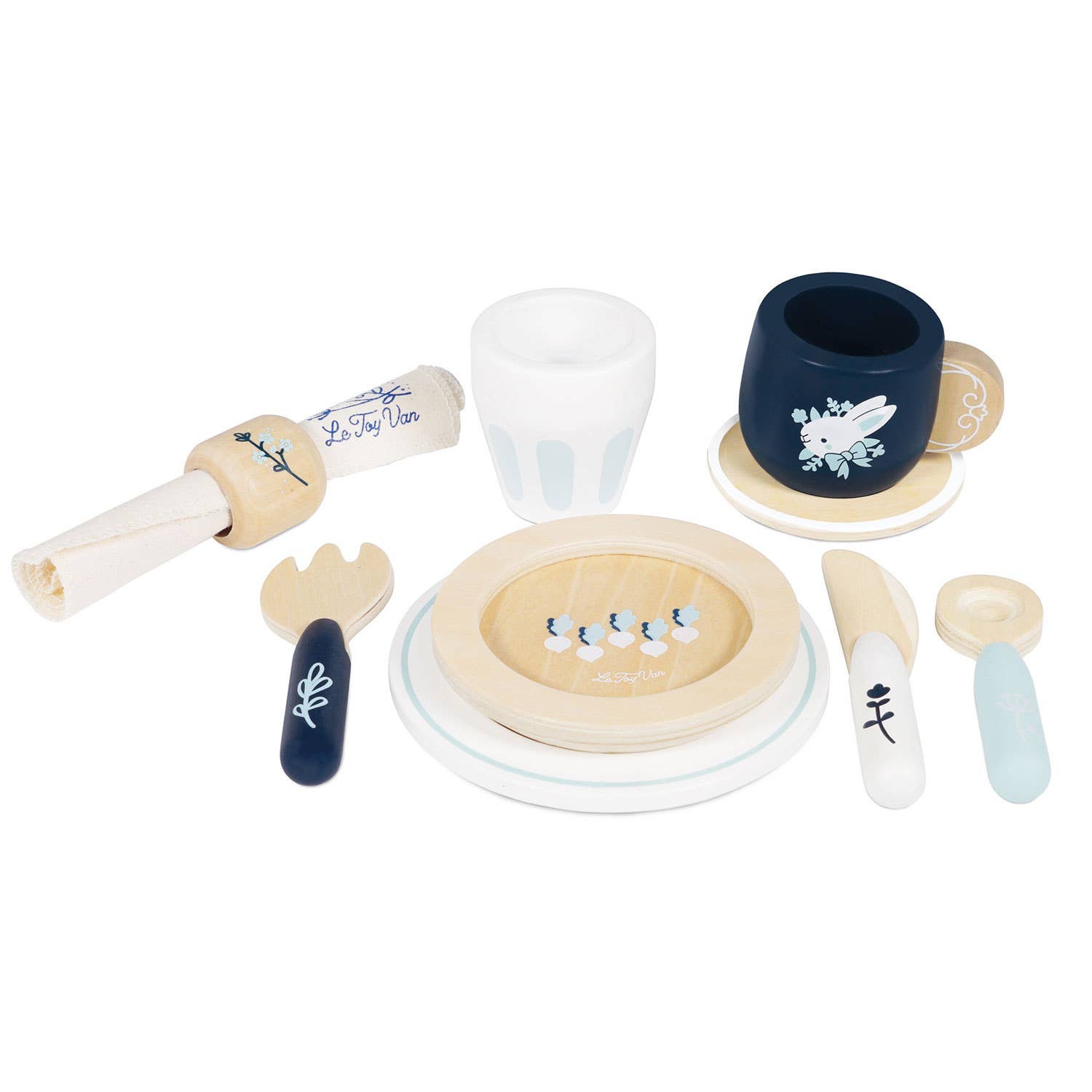 Ensemble de couverts et de salle à manger - Jeu Montessori enfant Le Toy Van Ensemble de couverts et de salle à manger - Jeu Montessori enfant myplayground