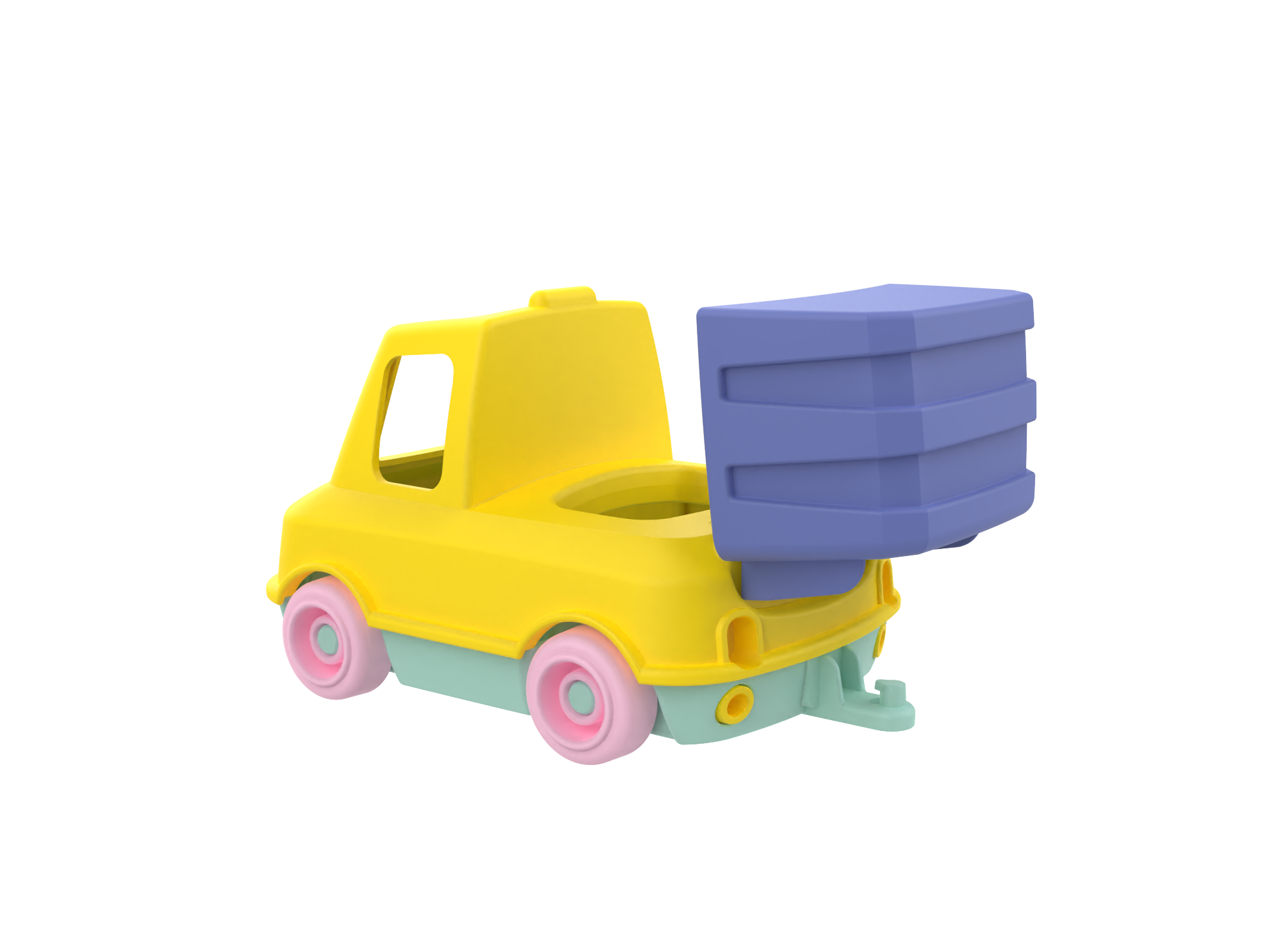 Mon premier camion boîte - 12 mois+ - Made in France Le Jouet Simple Mon premier camion boîte - 12 mois+ - Made in France myplayground