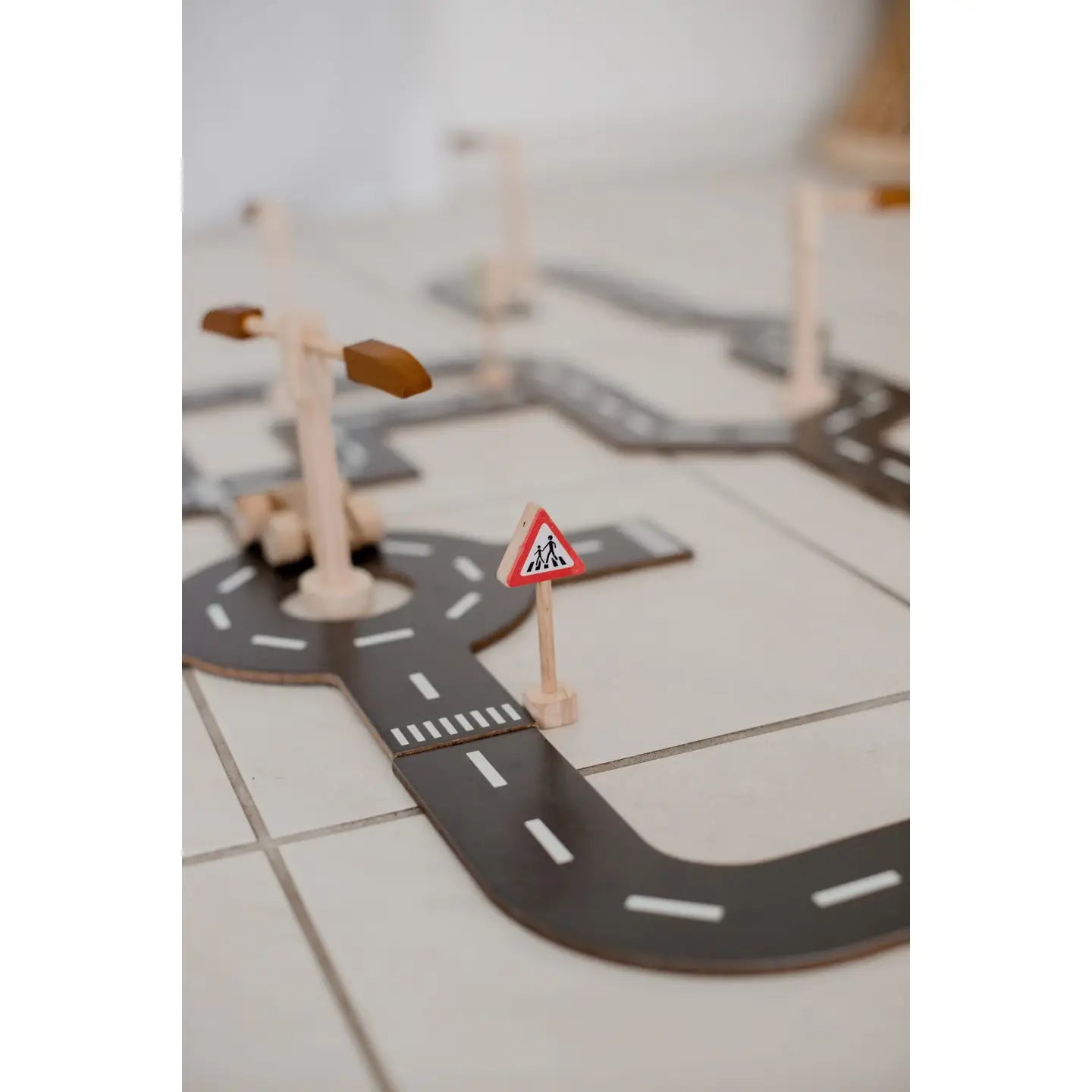 Ensemble de feux de rue pour panneaux routiers QToys USA Ensemble de feux de rue pour panneaux routiers myplayground