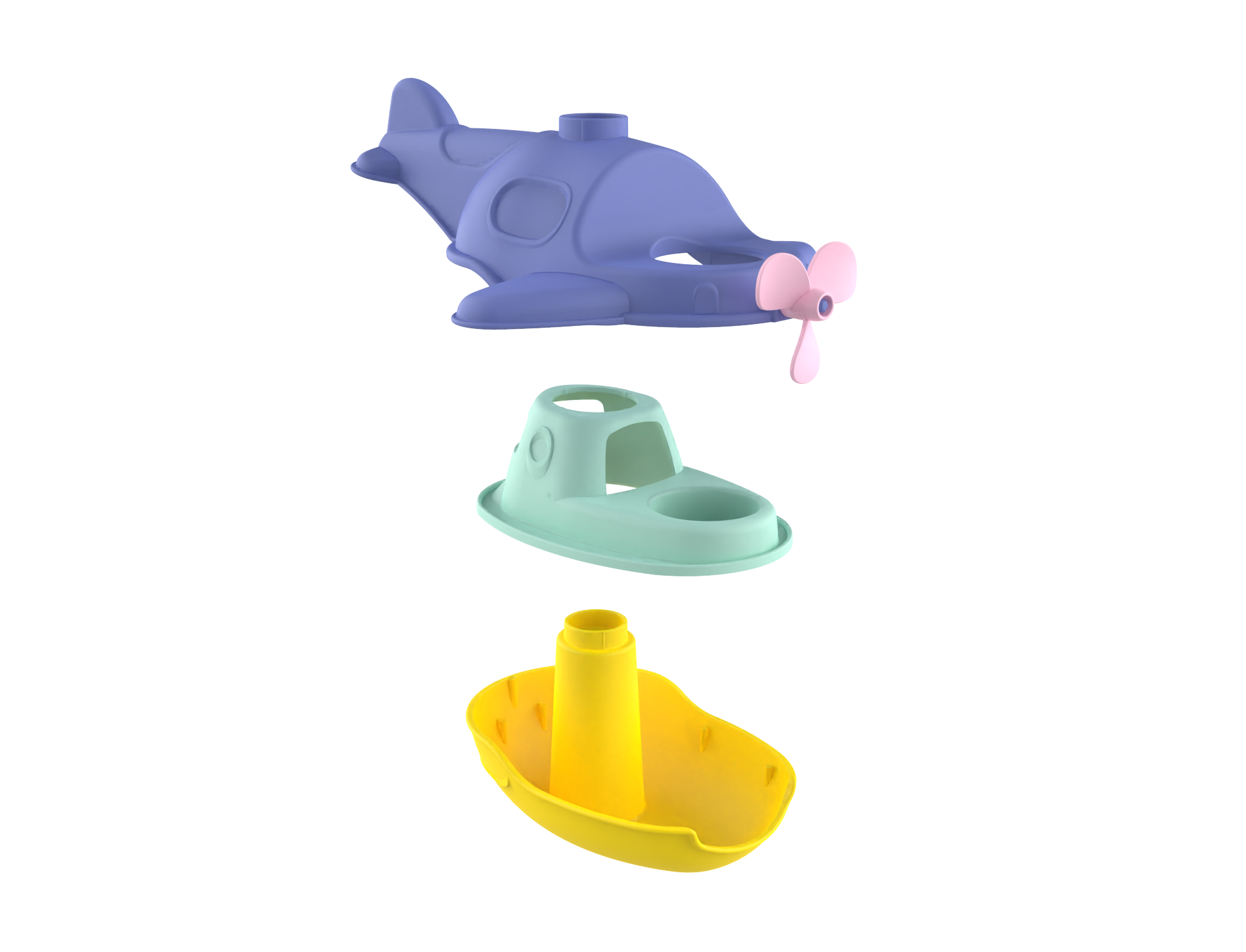 Mon premier hydravion 2-en-1 - Jouet de Bain -Made in France Le Jouet Simple myplayground