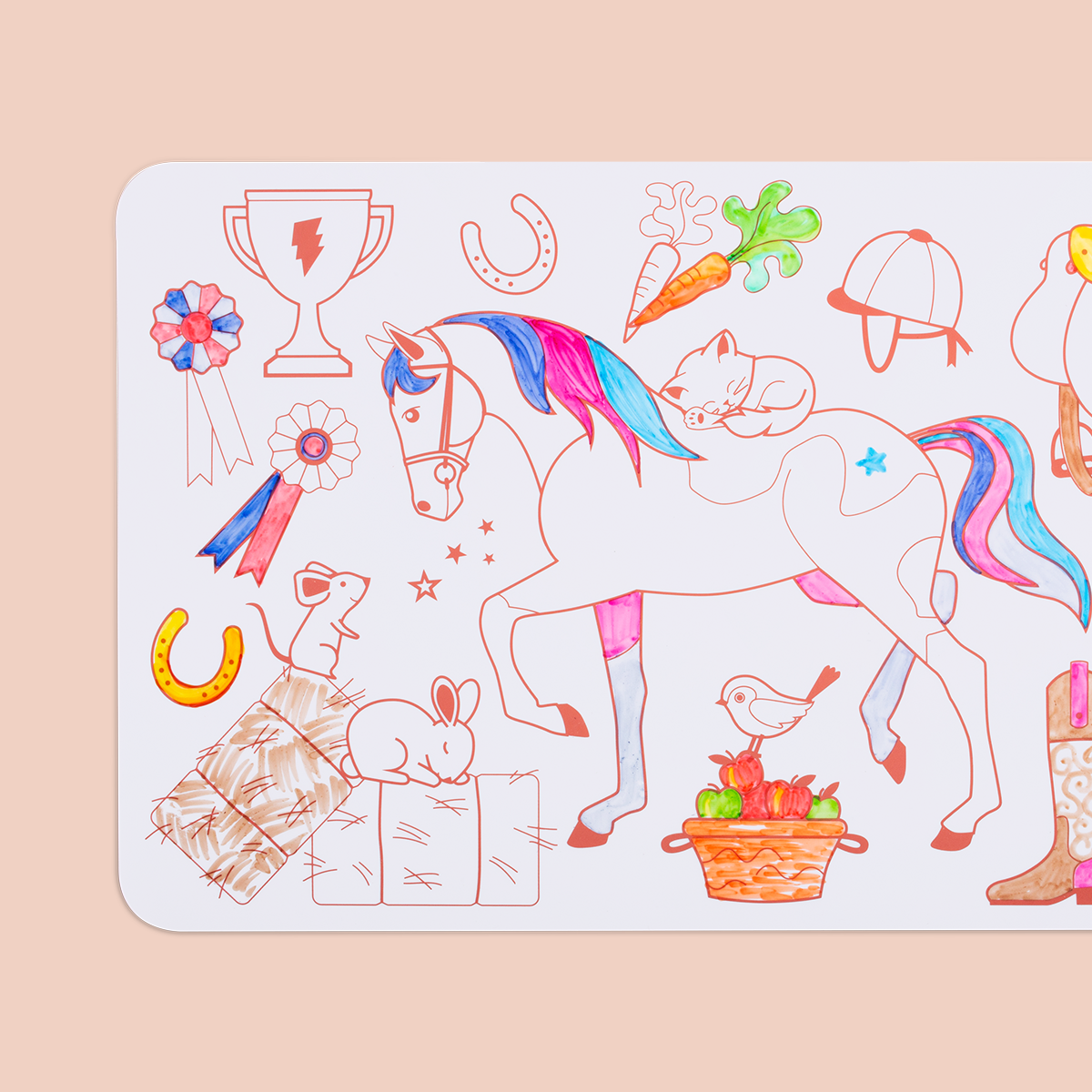 PONEY CLUB-MiniPlaymat 2en1 SuperPetit PONEY CLUB-MiniPlaymat 2en1 myplayground