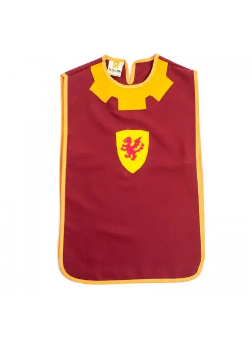 TABARD KAMELOT GRENAT DRAGON - Jeu de Rôle pour Enfants ( 3 ans et + ) KALID MEDIEVAL TABARD KAMELOT GRENAT DRAGON - Jeu de Rôle pour Enfants ( 3 ans et + ) myplayground