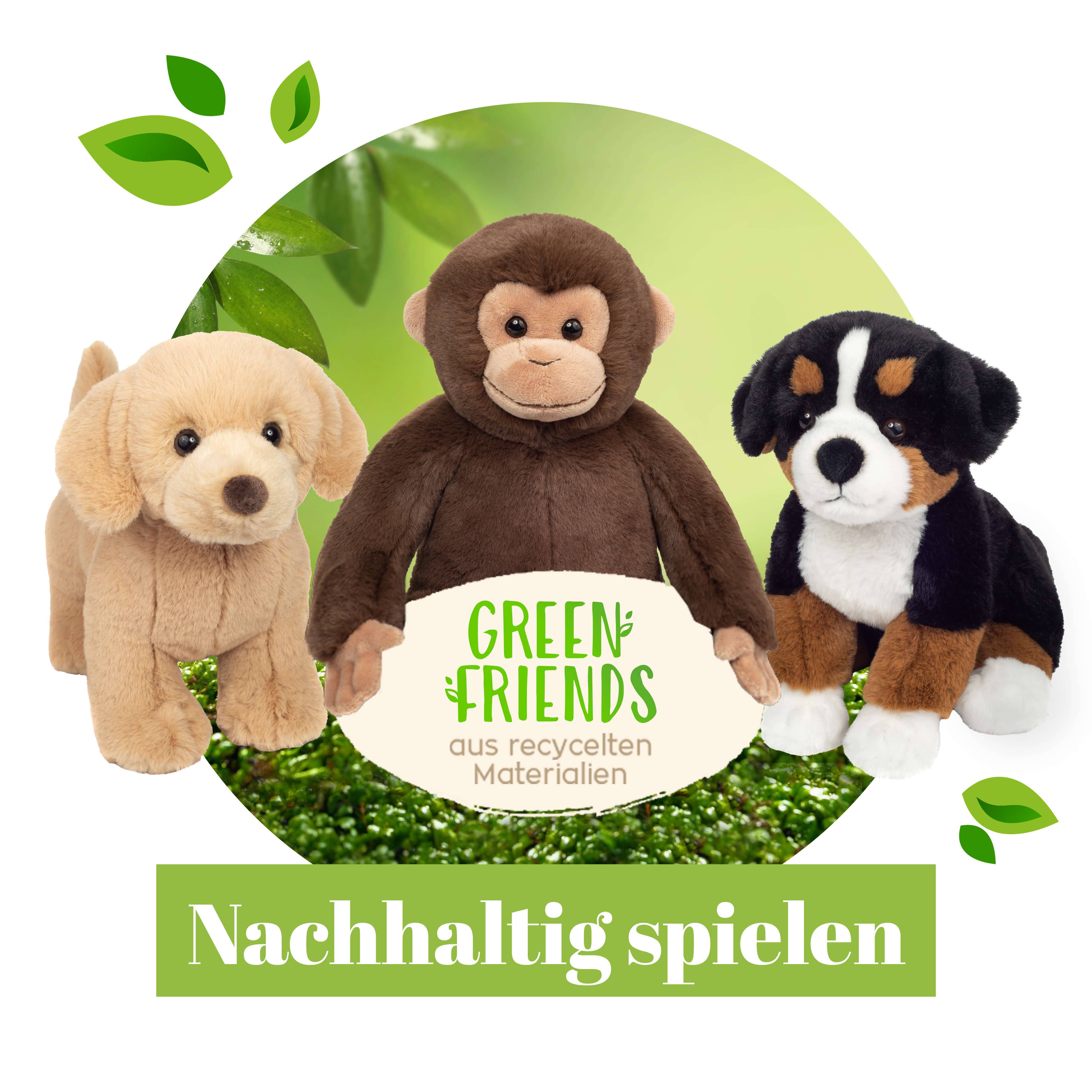 Singe assis 35 cm - peluche - peluche Teddy Hermann myplayground