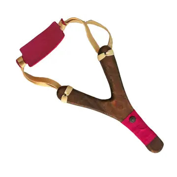 SLINGSHOT RUSTIK GRIP + 3 BOULES EN LIÈGE (manche en daim) - Jeu de role pour enfants KALID MEDIEVAL SLINGSHOT RUSTIK GRIP + 3 BOULES EN LIÈGE (manche en daim) - Jeu de role pour enfants myplayground