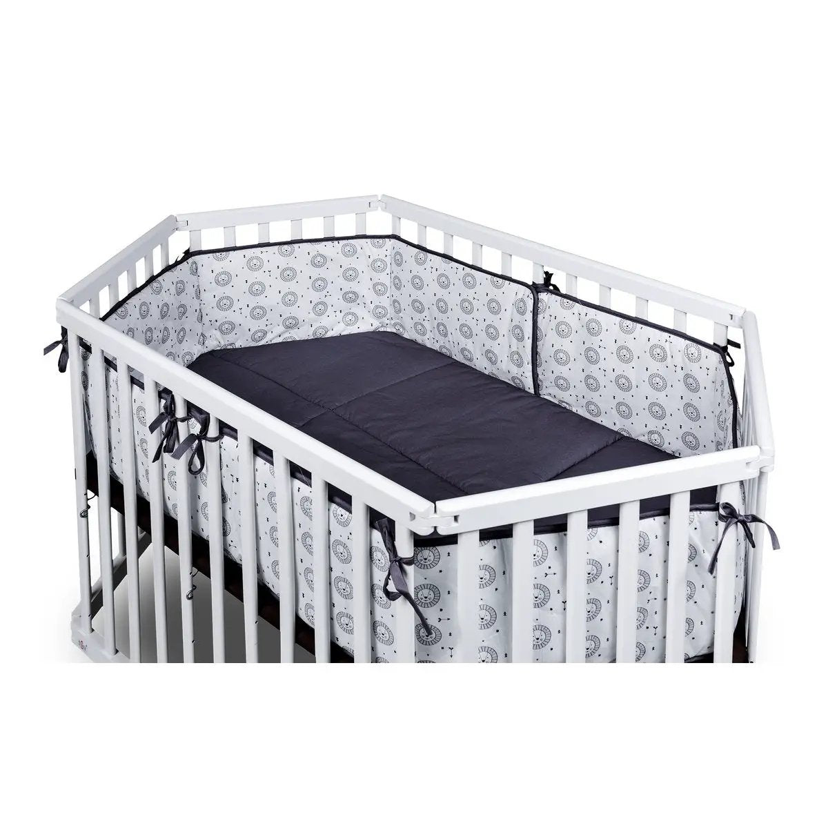 Tapis de fond pour parc hexagonal Lion, 93x133 cm – tiSsi