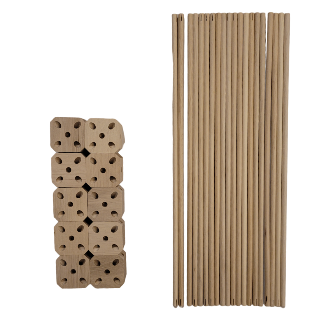 « Booster » 1001 Cabanes – 10 Connecteurs et 20 Tiges