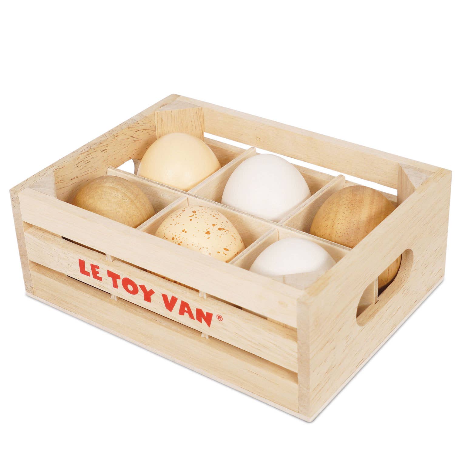 Œufs frais, une demi-douzaine - Jeu sensoriel enfant ( 2 ans et + ) Le Toy Van Œufs frais, une demi-douzaine - Jeu sensoriel enfant ( 2 ans et + ) myplayground