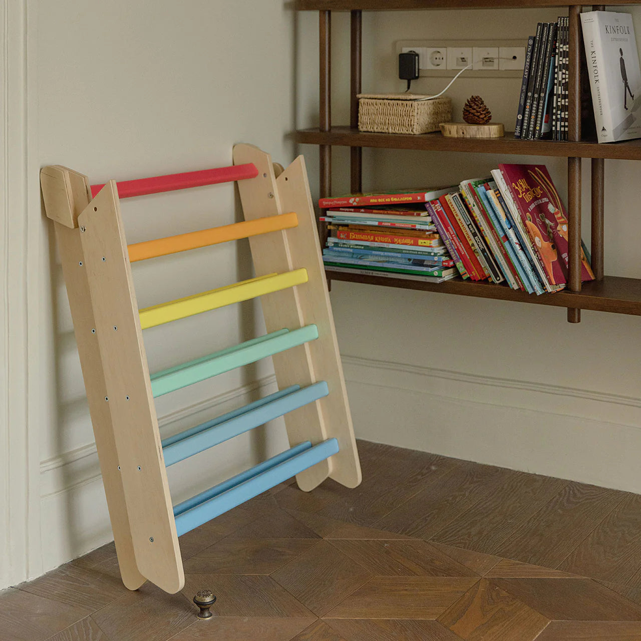 BusyKids - Triangle de Motricité Pikler Couleurs Arc-en-ciel - Bois Natura - 12 à 18 mois BusyKids BusyKids - Triangle de Motricité Pikler Couleurs Arc-en-ciel - Bois Natura - 12 à 18 mois myplayground