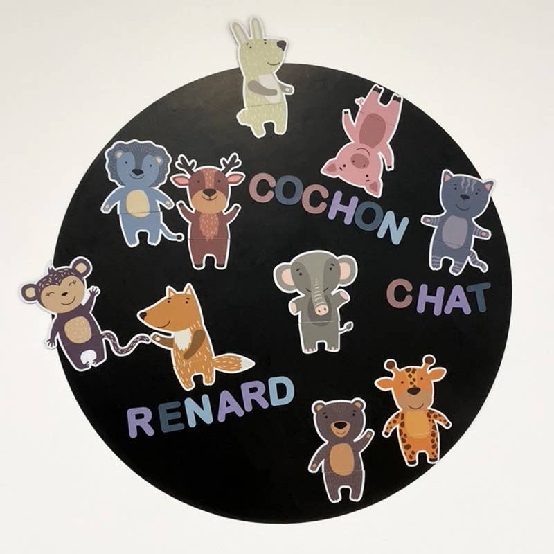 Puzzle magnétique animaux Ferflex Puzzle magnétique animaux myplayground