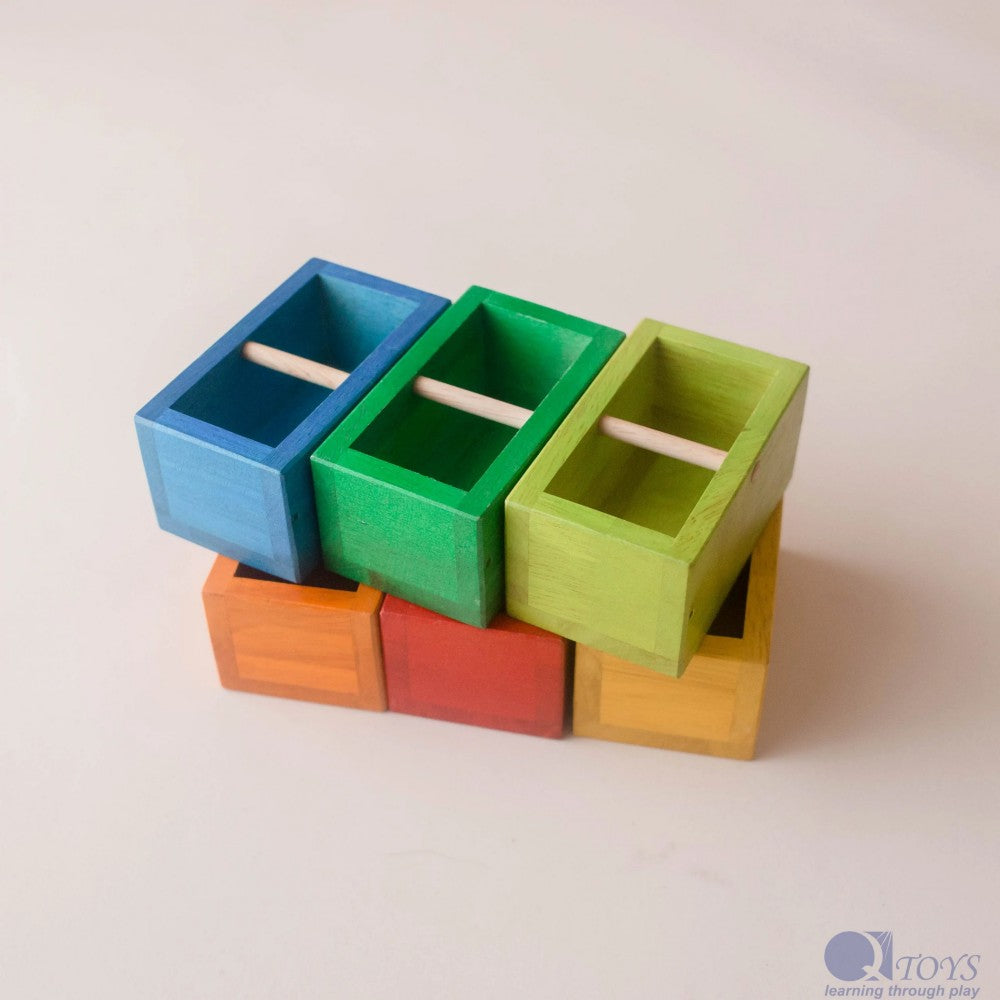 Train de tri et conteneurs QToys USA Train de tri et conteneurs myplayground