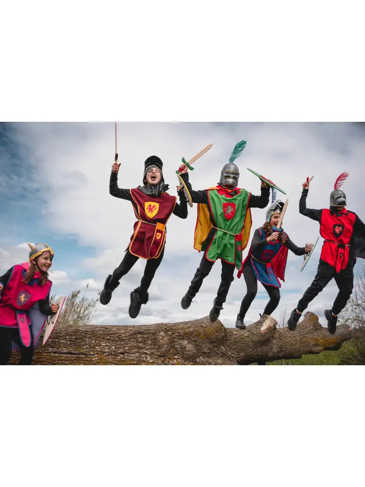 BOUCLIER RUSTIK L AVEC CROIX OCCITANE - Jeu de role pour enfants KALID MEDIEVAL myplayground