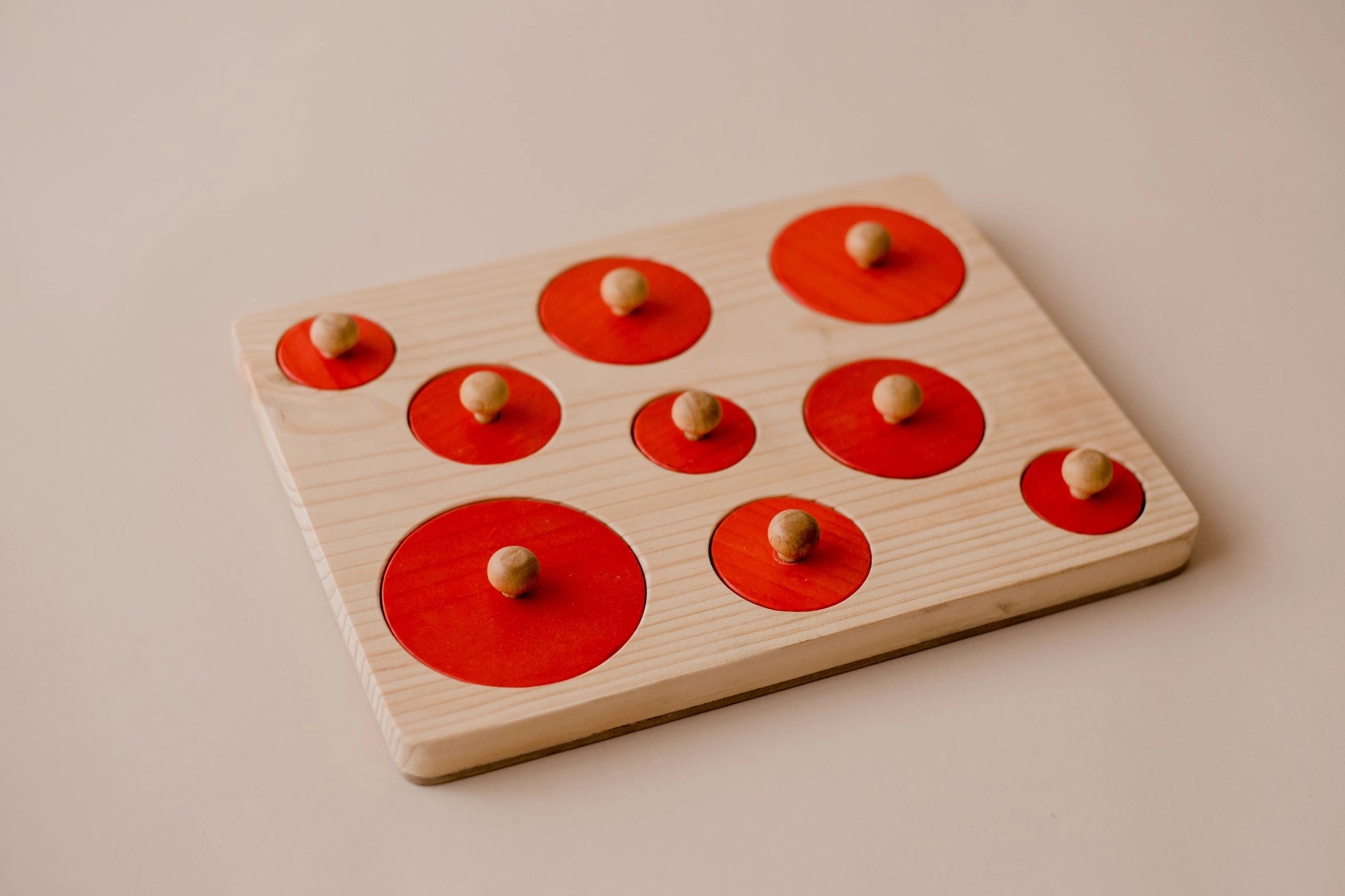 Puzzle de la taille Montessori QToys USA Puzzle de la taille Montessori myplayground