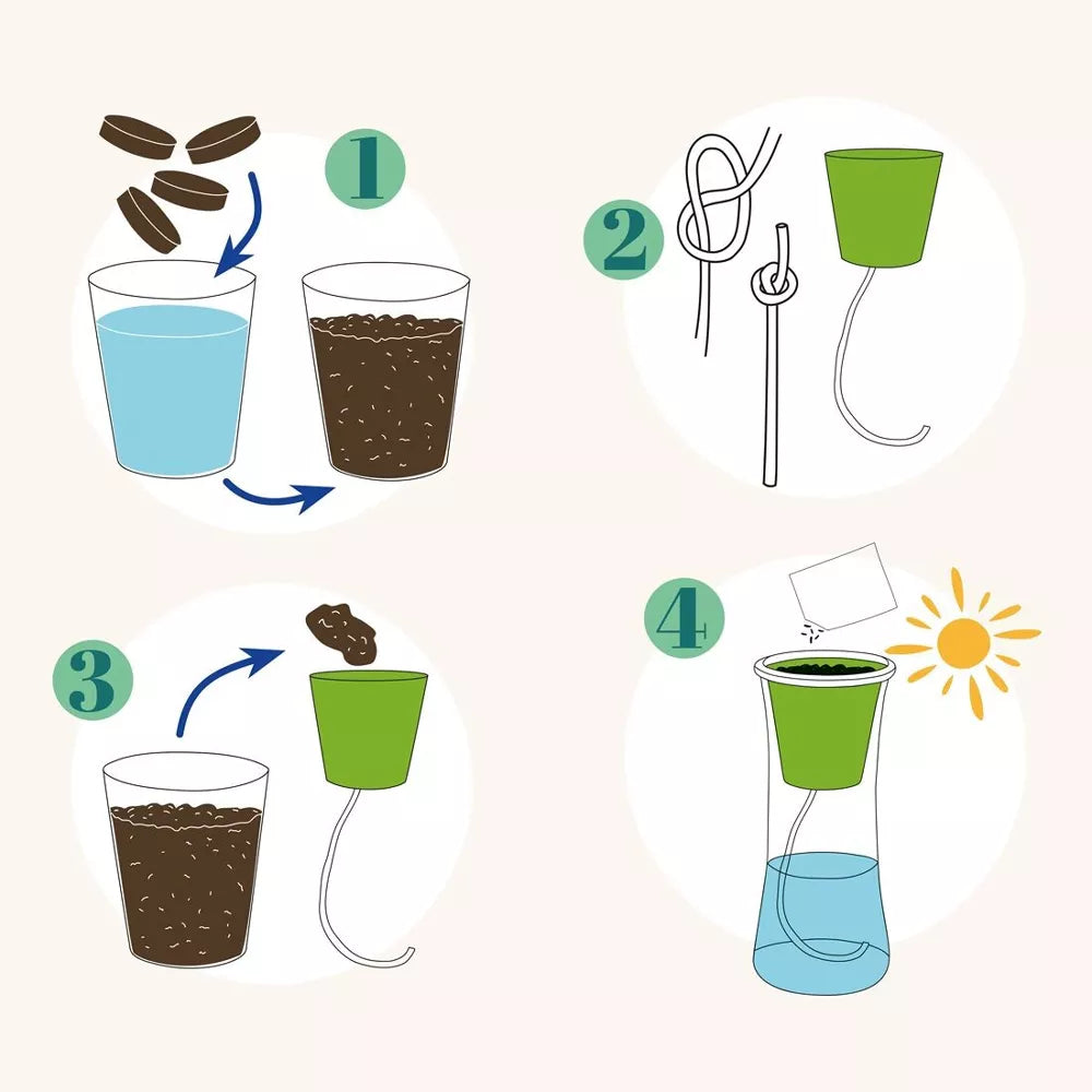 Jardin autonome - Persil Bio - Kit créatif de jardinage Enfant Radis Et Capucine Jardin autonome - Persil Bio - Kit créatif de jardinage Enfant myplayground