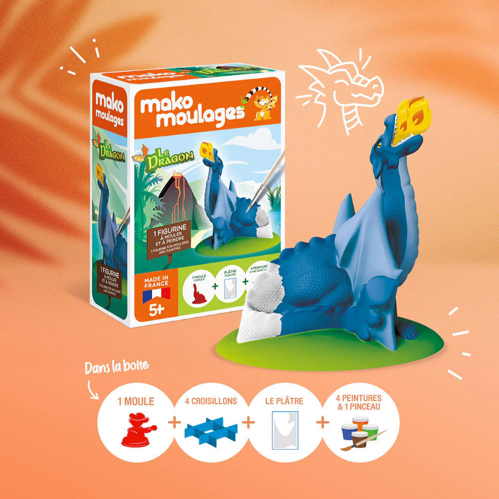 Mako Moulages - Dragon - Mako Créations Mako Créations Mako Moulages - Dragon - Mako Créations myplayground