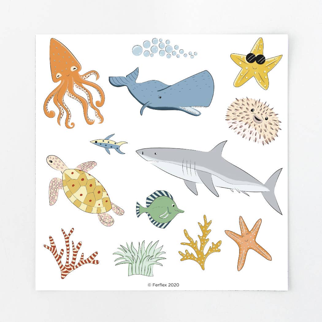Jeu de magnets - sous l'océan Ferflex myplayground