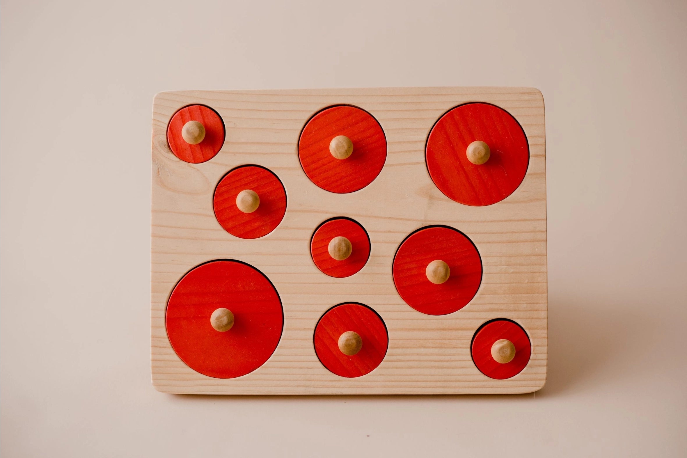 Puzzle de la taille Montessori QToys USA Puzzle de la taille Montessori myplayground