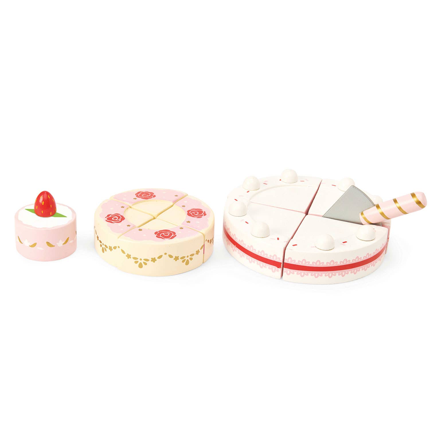 Gâteau de mariage aux fraises - Jeu sensoriel enfant Le Toy Van Gâteau de mariage aux fraises - Jeu sensoriel enfant myplayground