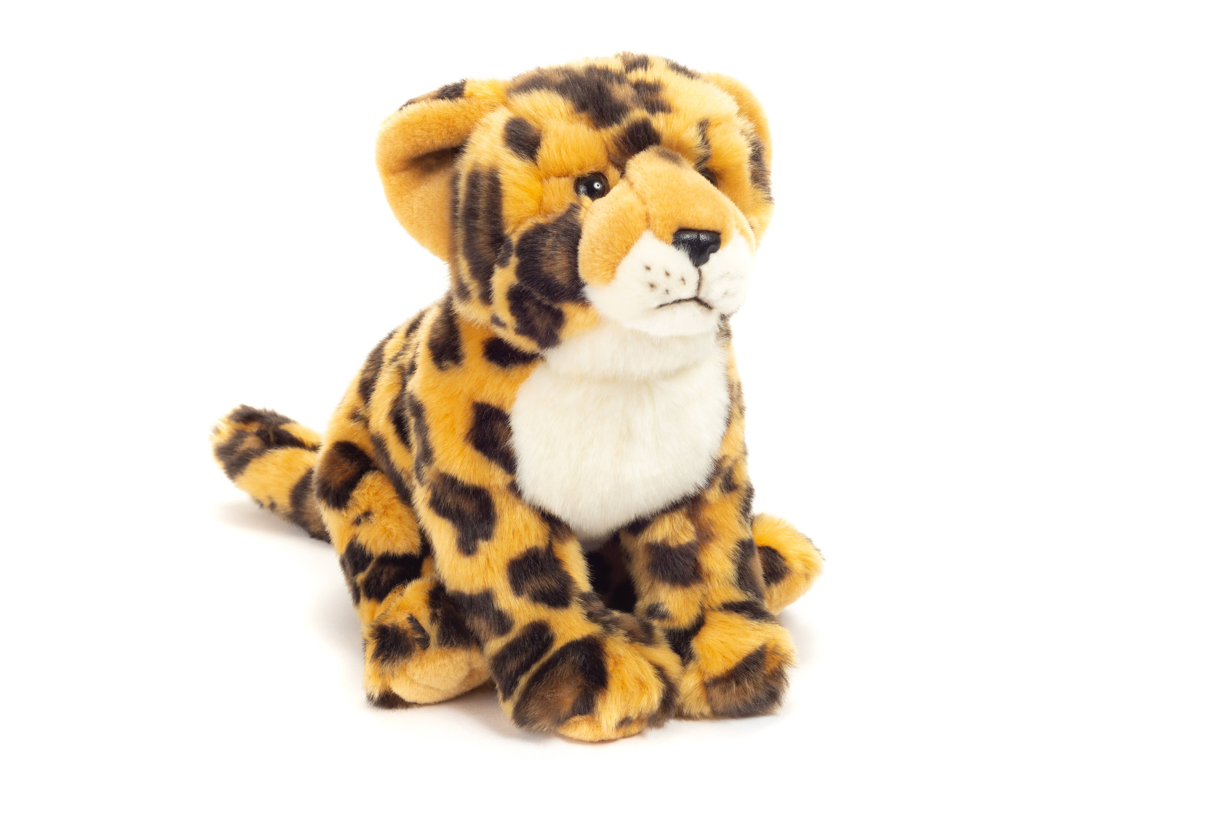 Léopard assis 27 cm - peluche - peluche Teddy Hermann Léopard assis 27 cm - peluche - peluche myplayground