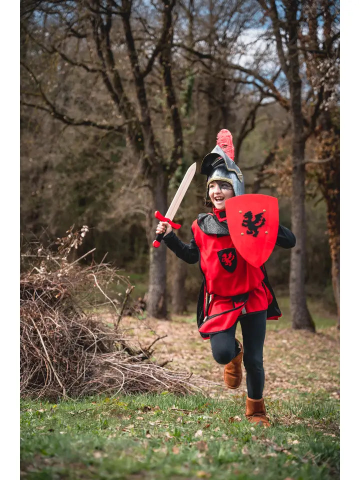 TABARD KAMELOT ROUGE - Jeu de Rôle pour Enfants ( 3 ans et + ) KALID MEDIEVAL TABARD KAMELOT ROUGE - Jeu de Rôle pour Enfants ( 3 ans et + ) myplayground
