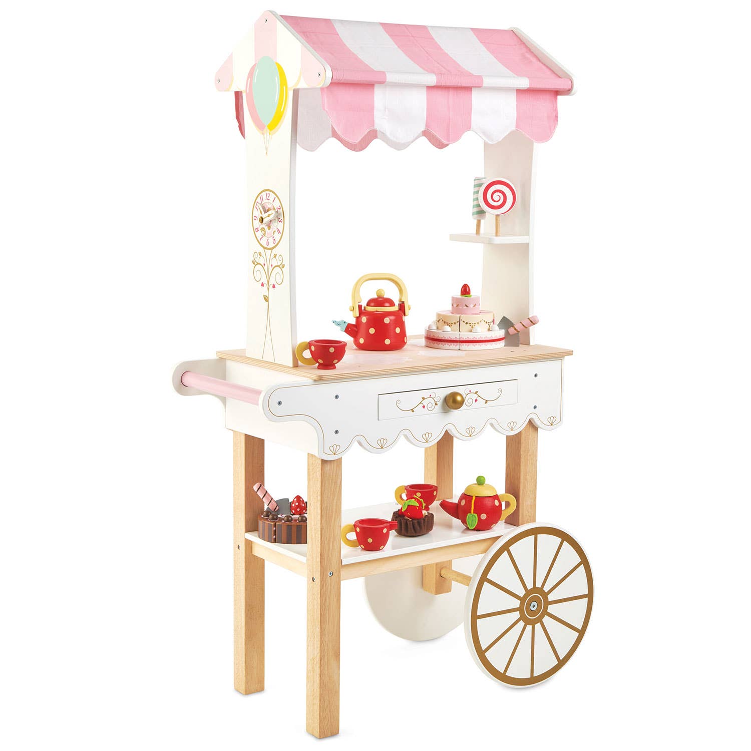 Chariot à thé et bonbons - Jeu sensoriel enfant Le Toy Van Chariot à thé et bonbons - Jeu sensoriel enfant myplayground