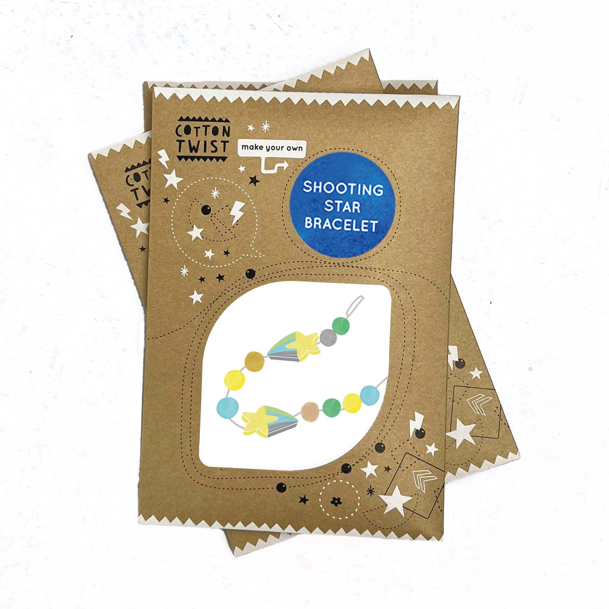 Créez votre propre bracelet Shooting Star Cotton Twist myplayground