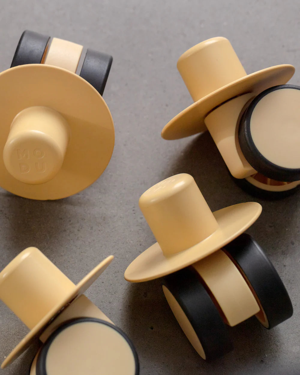 4x roues tourbillonnantes - Honey Yellow - Modu
