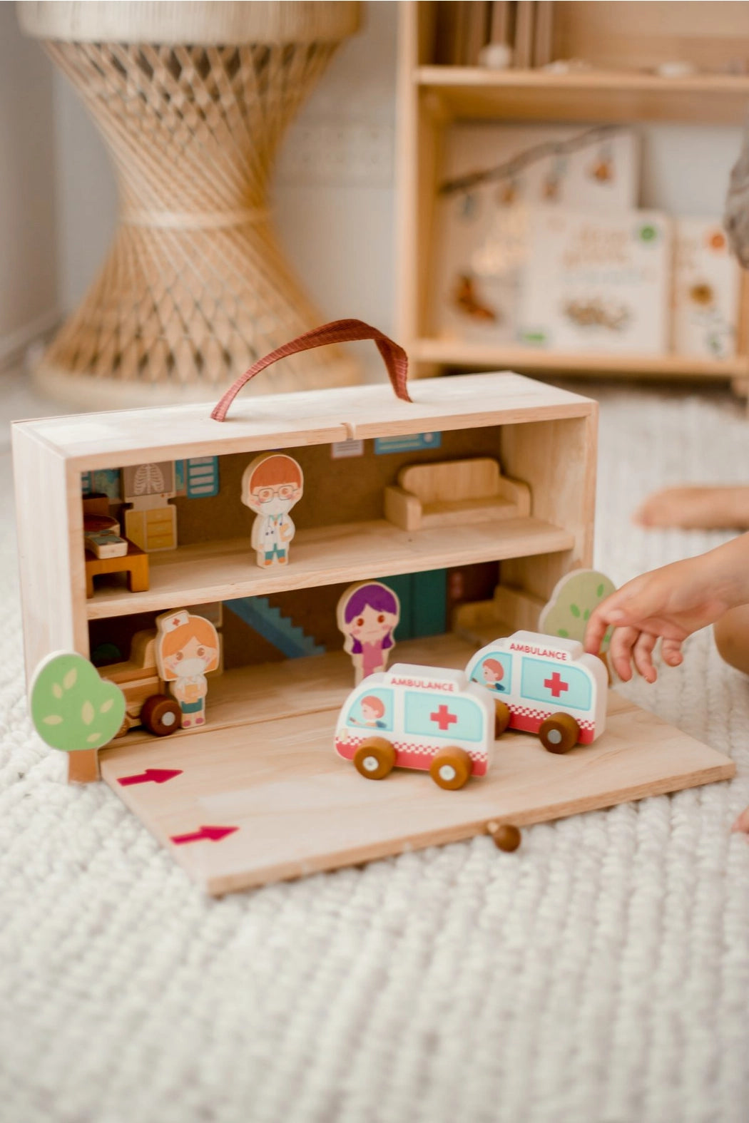 Set d'hôpital portable QToys USA myplayground