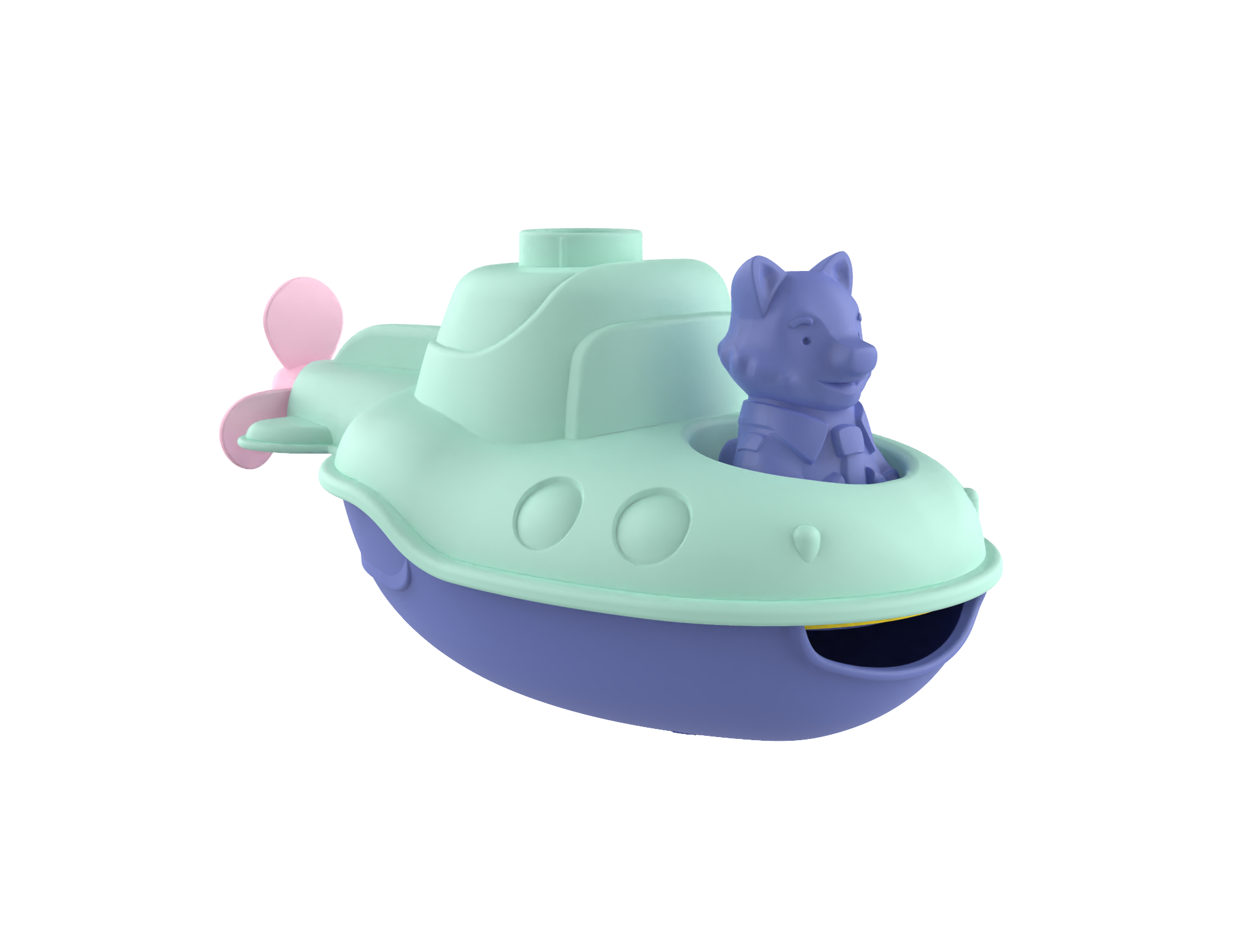 Mon premier sous-marin 2-en-1 - Jouet de Bain-Made in France Le Jouet Simple Mon premier sous-marin 2-en-1 - Jouet de Bain-Made in France myplayground