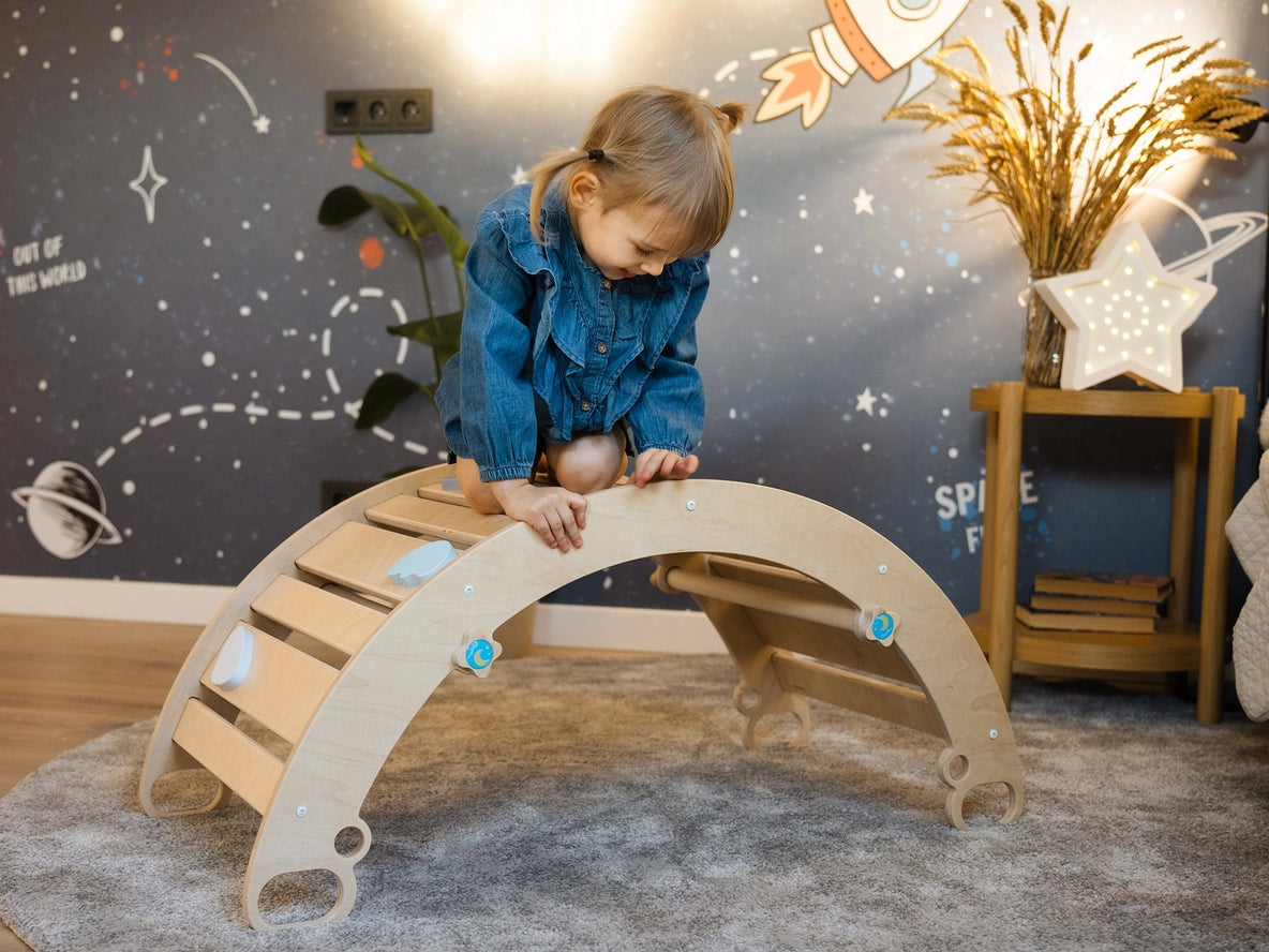 Arche d'Escalade + Rampe pour Alpiniste - Jeu de Motricité Enfant - Happymoon HappyMoon Arche d'Escalade + Rampe pour Alpiniste - Jeu de Motricité Enfant - Happymoon myplayground