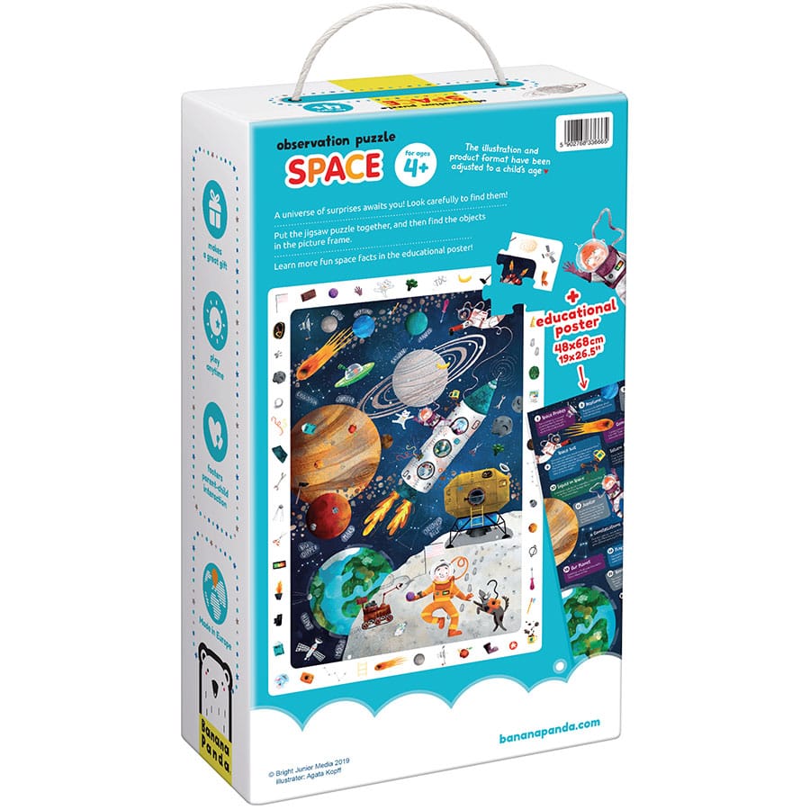 Puzzle d'Observation - Espace - Banana Panda Banana Panda Puzzle d'Observation - Espace - Banana Panda myplayground