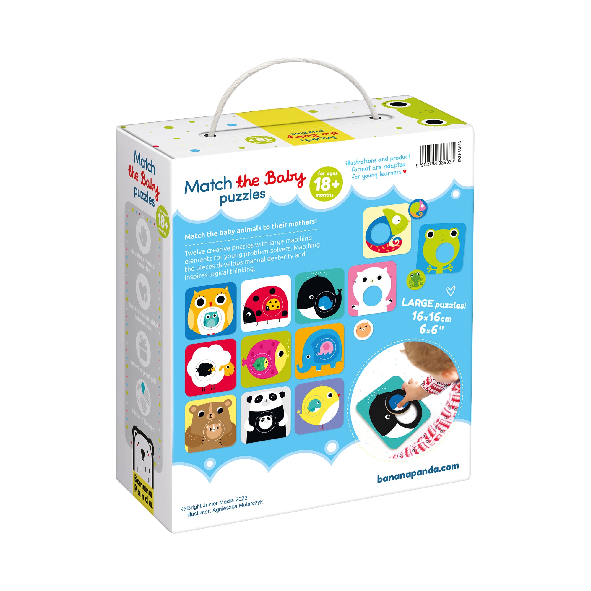 Associe le Bébé - Puzzles - Banana Panda Banana Panda Associe le Bébé - Puzzles - Banana Panda myplayground