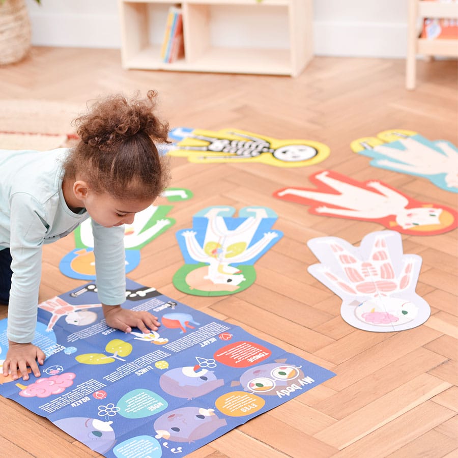 Super Grands Puzzles - Mon Corps - Banana Panda Banana Panda Super Grands Puzzles - Mon Corps - Banana Panda myplayground