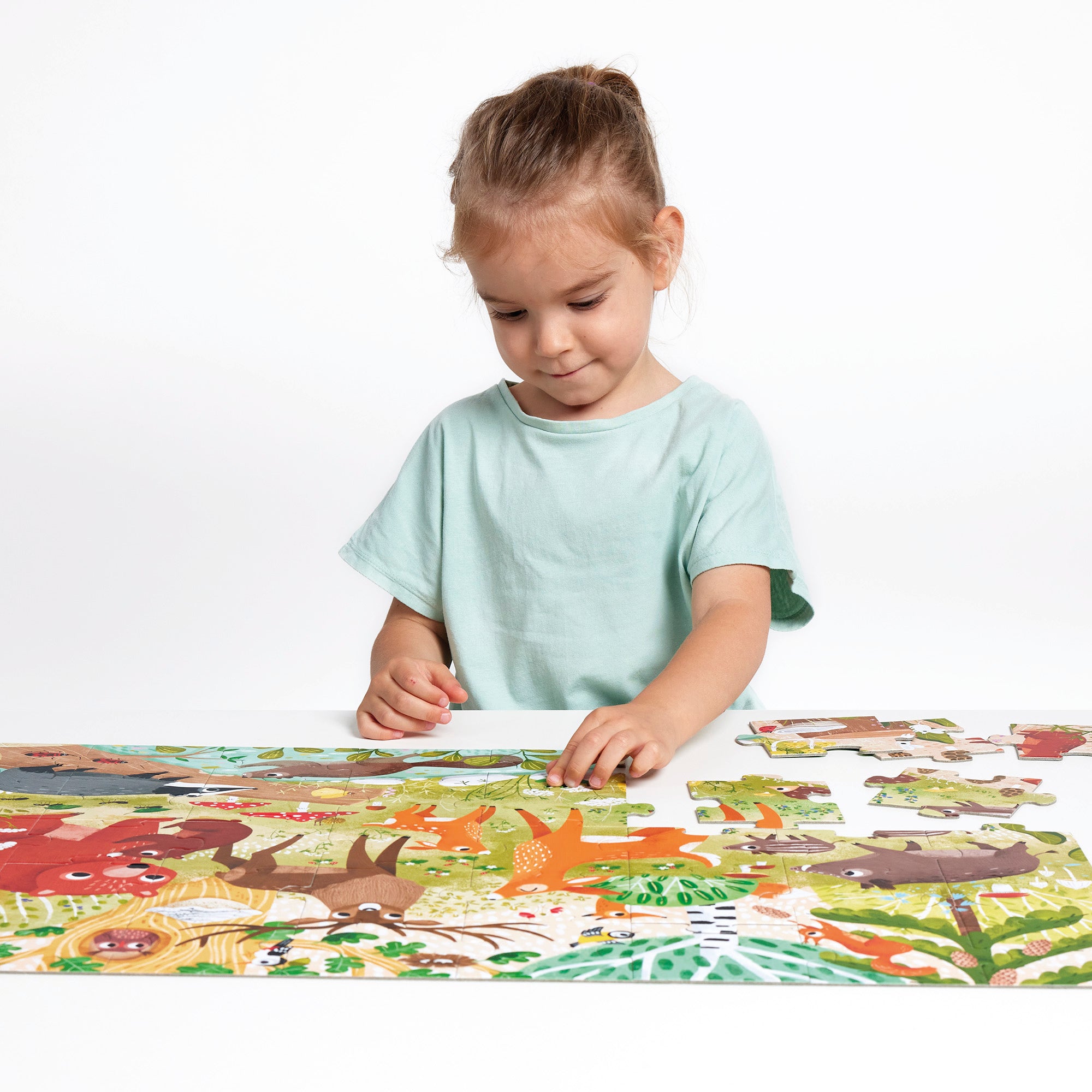 Puzzle Géant Animaux de la Forêt Sauvage - Banana Panda Banana Panda Puzzle Géant Animaux de la Forêt Sauvage - Banana Panda myplayground