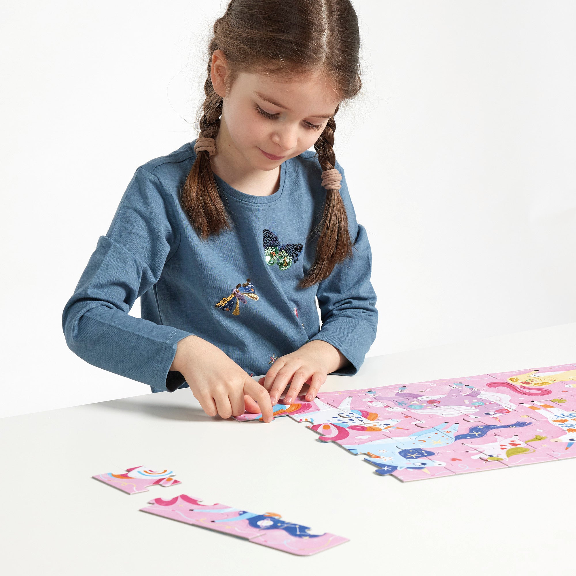 Puzzle J'aime les Licornes - Banana Panda Banana Panda Puzzle J'aime les Licornes - Banana Panda myplayground