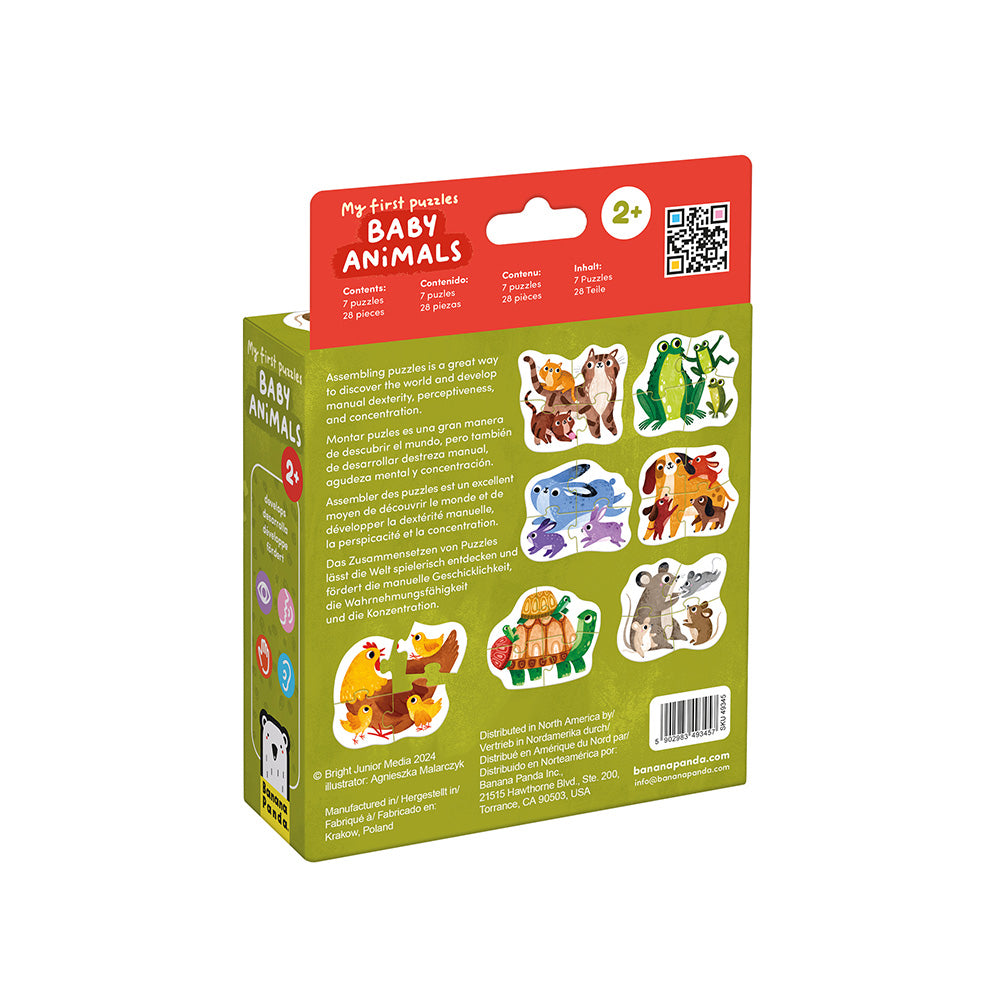 Mes Premiers Puzzles Bébés Animaux - Banana Panda Banana Panda Mes Premiers Puzzles Bébés Animaux - Banana Panda myplayground