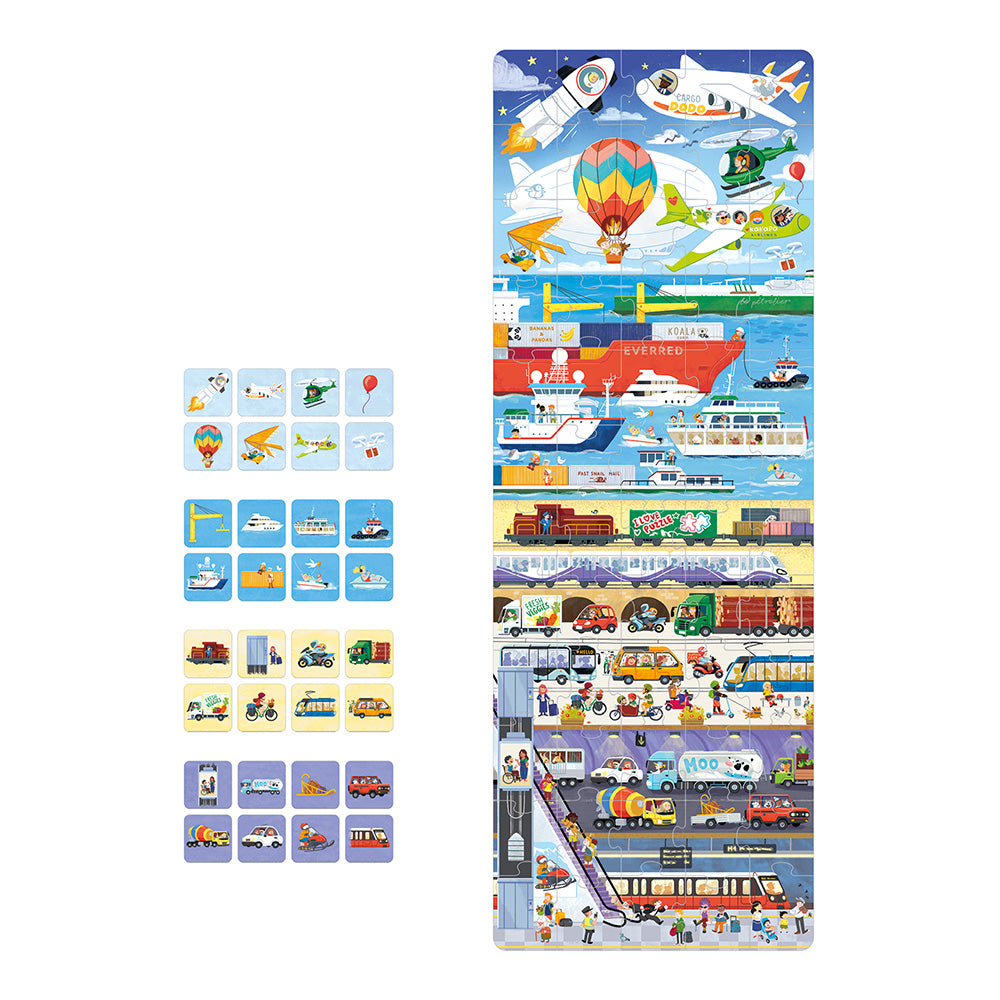 Puzzle Plus Transport - Banana Panda Banana Panda Puzzle Plus Transport - Banana Panda myplayground