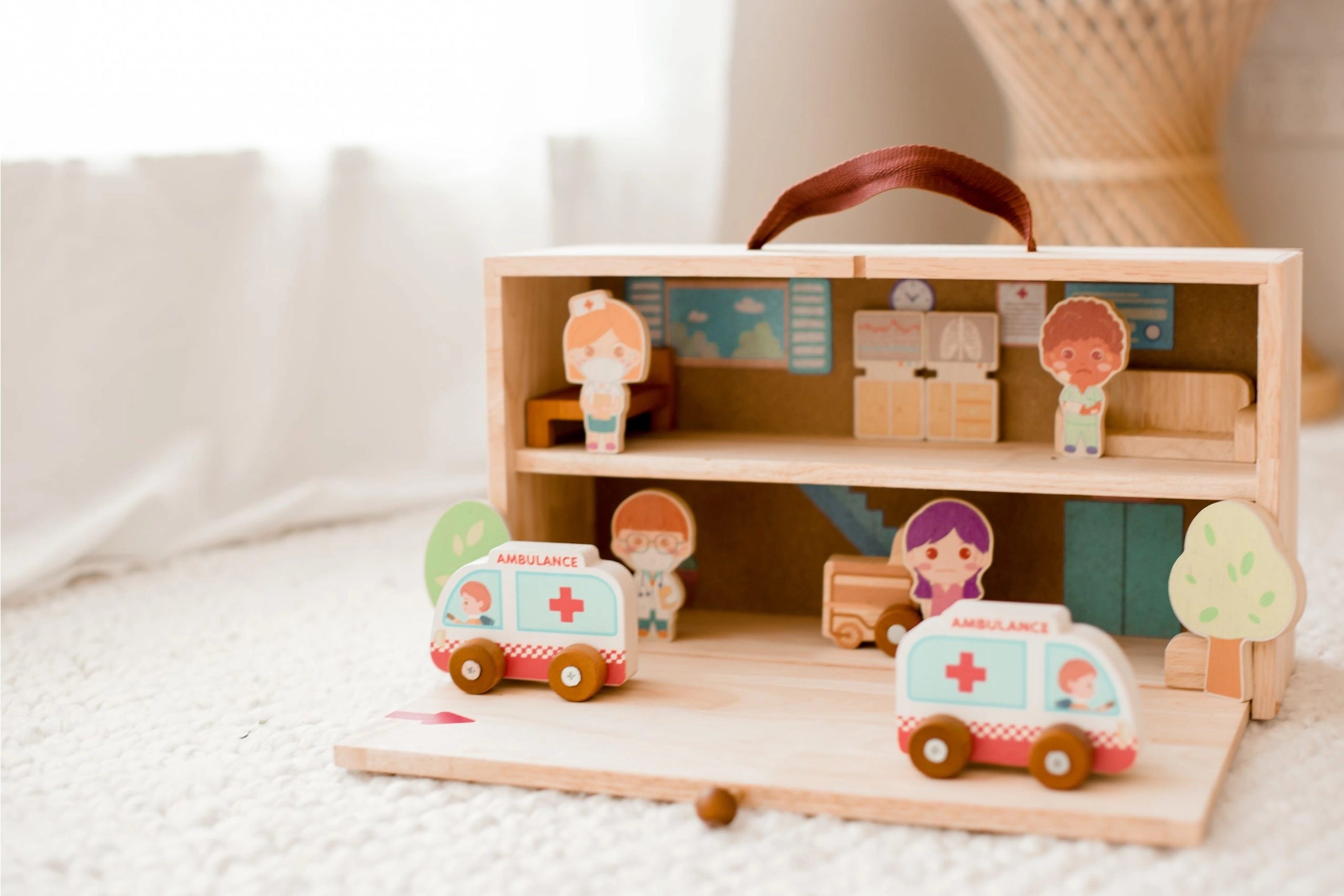 Set d'hôpital portable QToys USA myplayground