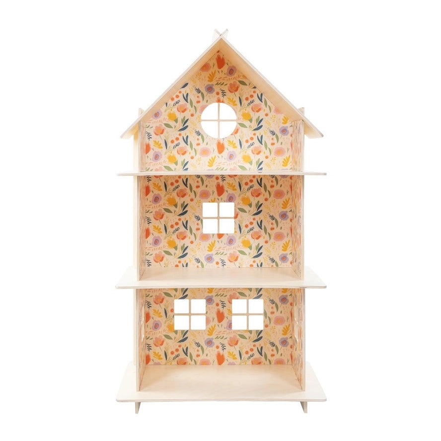 Maison de Poupée en Bois à Trois Étages/Maison de Poupée Moderne - Milin Milin myplayground