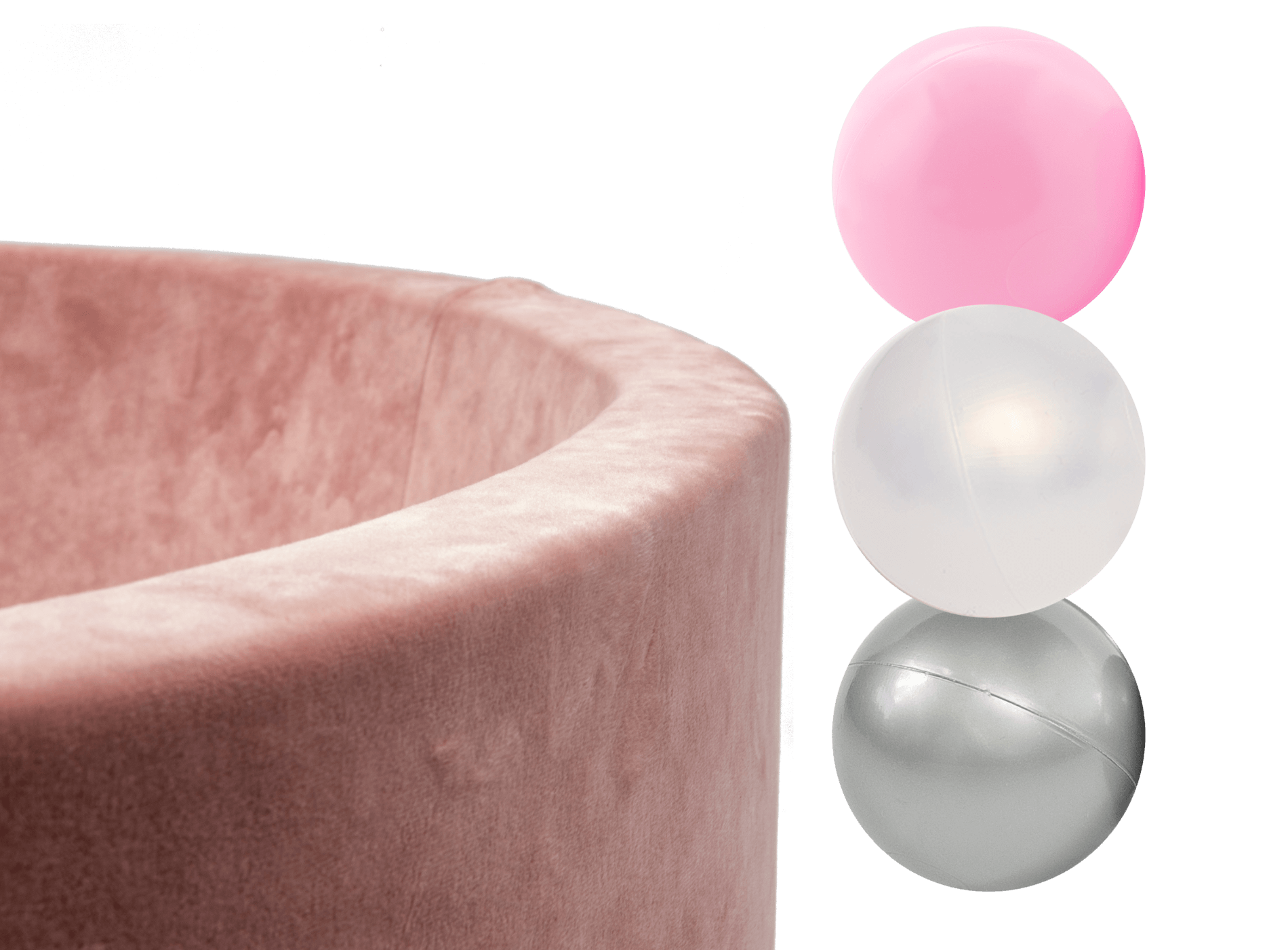 Misioo Ball Pit « Velvet » 90x30cm Misioo Misioo Ball Pit « Velvet » 90x30cm myplayground