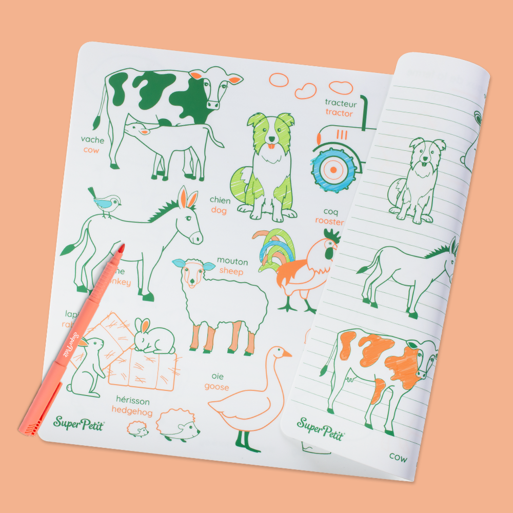 LES ANIMAUX DE LA FERME SuperPetit LES ANIMAUX DE LA FERME myplayground
