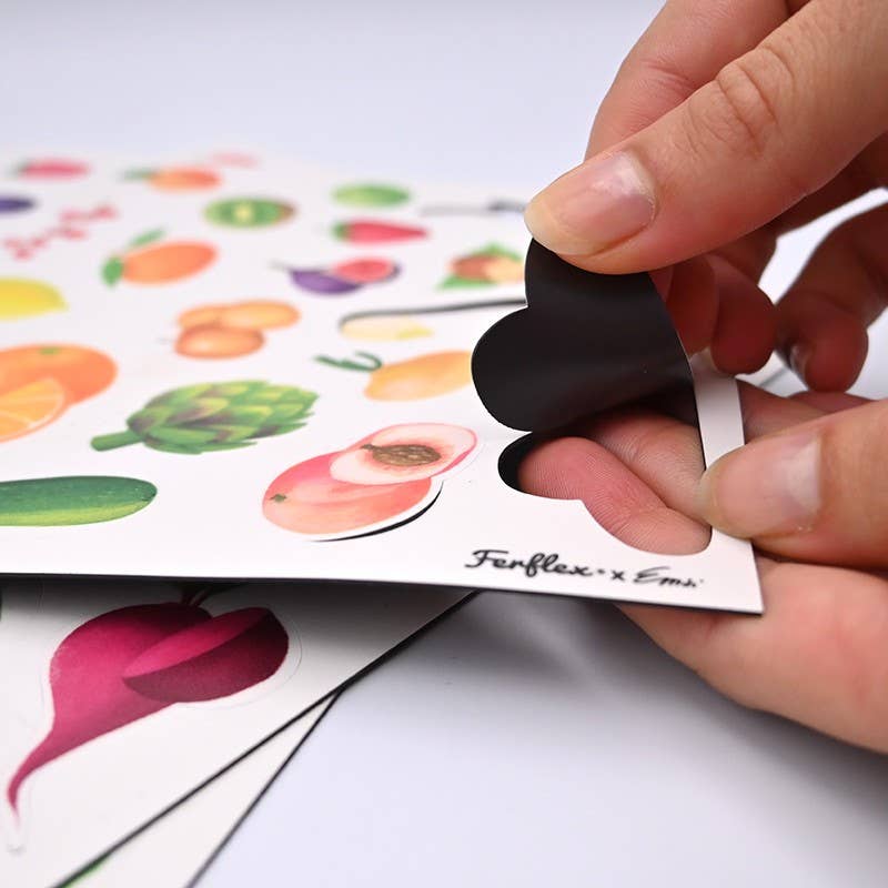 Jeu magnétique - fruits et légumes Ferflex Jeu magnétique - fruits et légumes myplayground