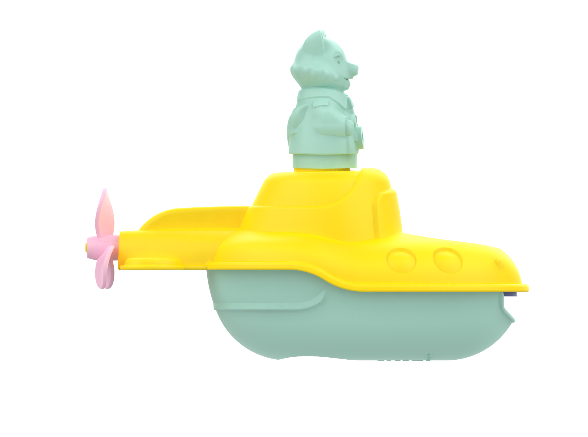 Mon premier sous-marin 2-en-1 - Jouet de Bain-Made in France Le Jouet Simple Mon premier sous-marin 2-en-1 - Jouet de Bain-Made in France myplayground