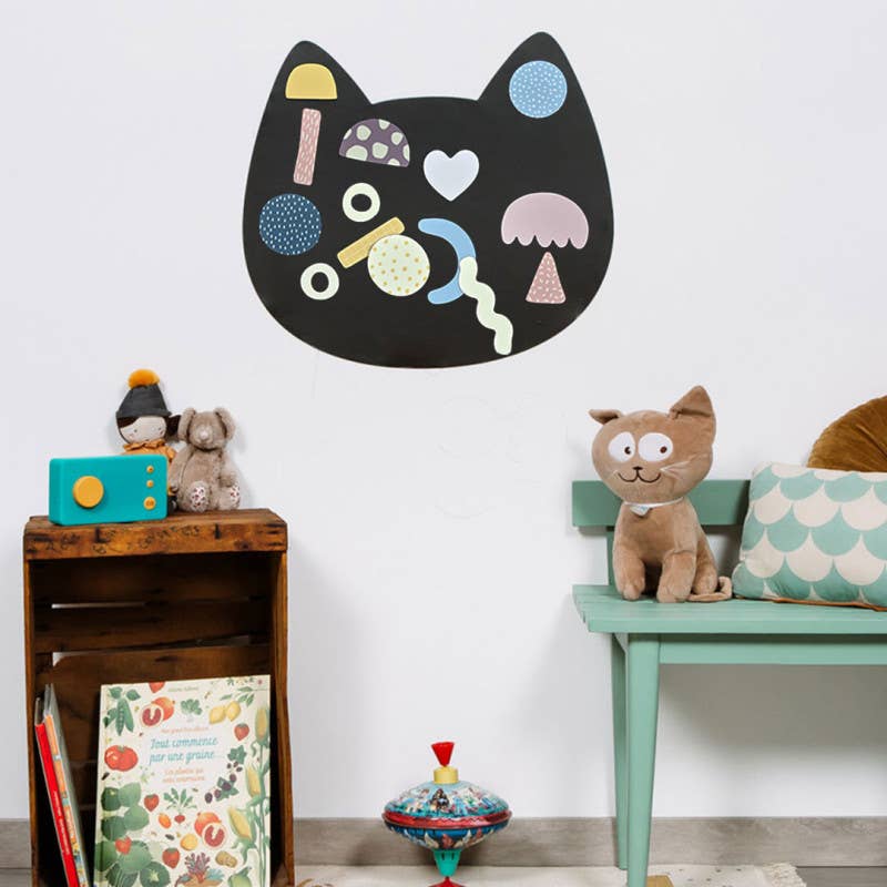 Tableau magnétique chat Ferflex Tableau magnétique chat myplayground